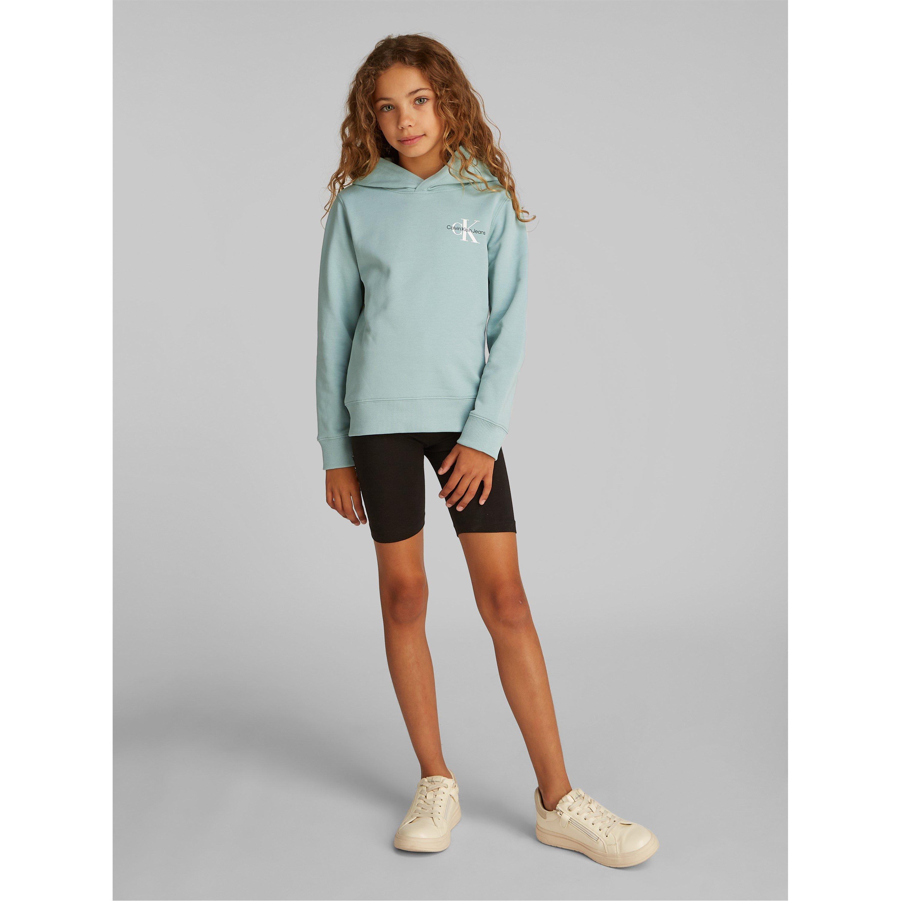 Green CCO - Calvin Klein Jeans - SMALL MONOGRAM HOODIE - 1