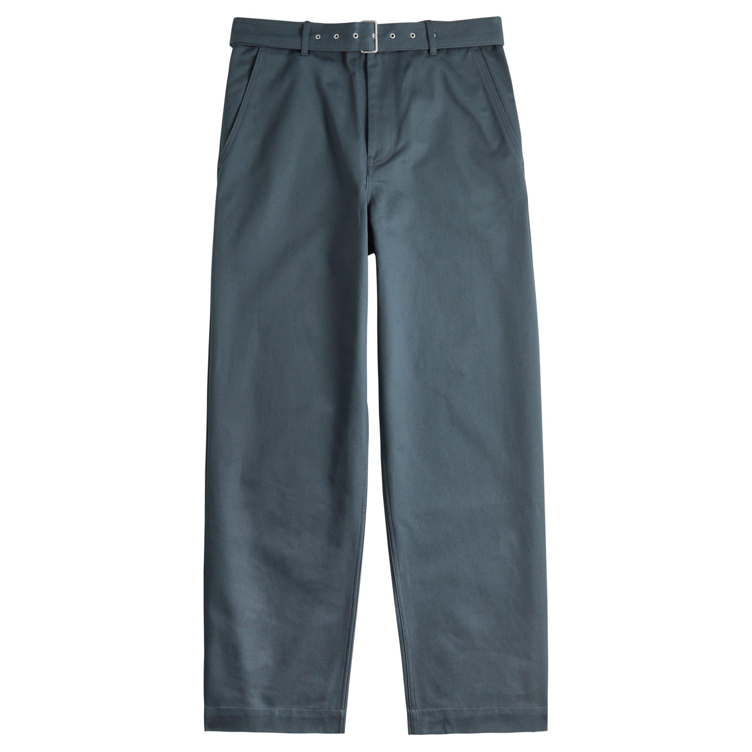 GREY - Maison Kitsune - MK BELTED PANTS