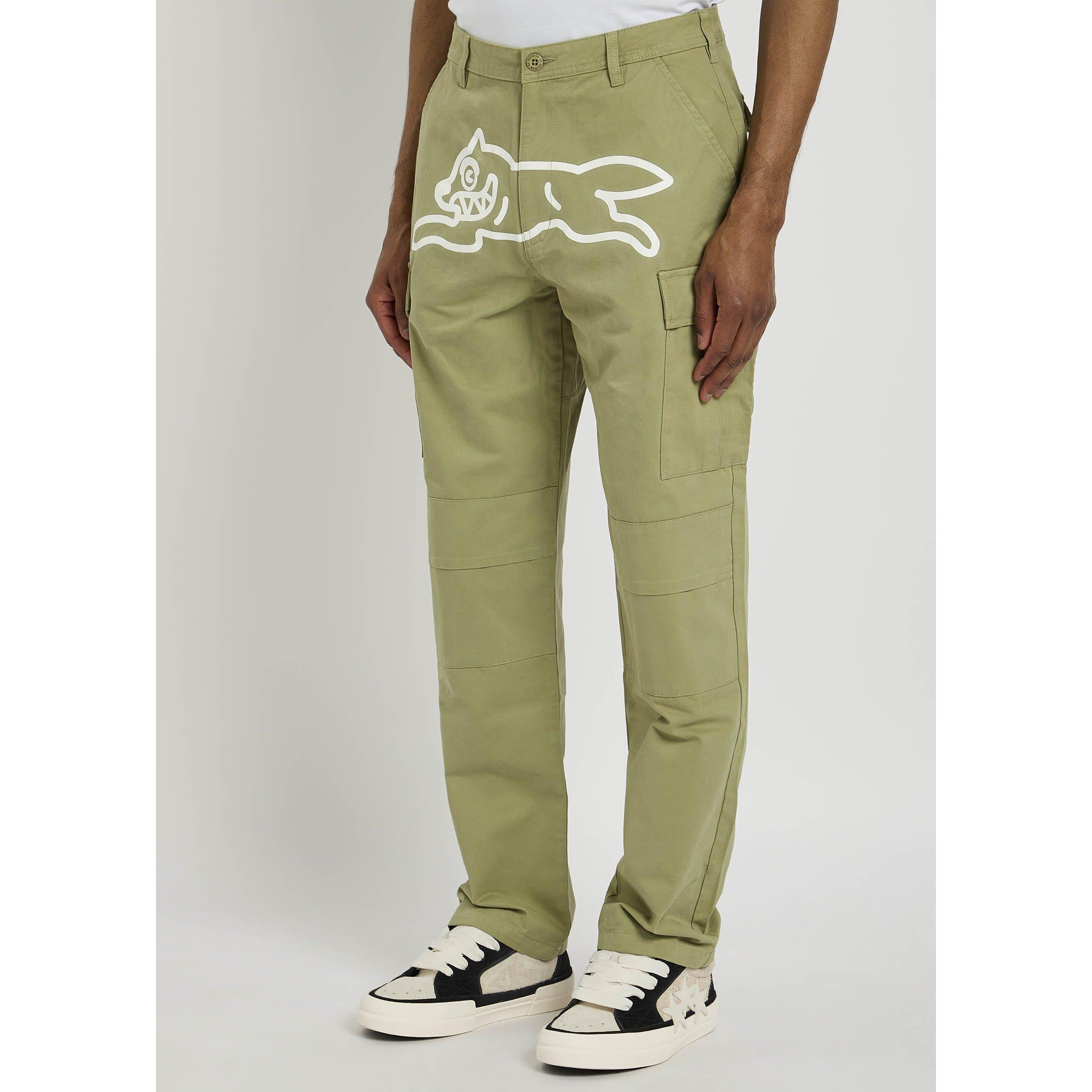 GREEN - Unknown - IC RUNNING DOG CARGO PANTS - 2