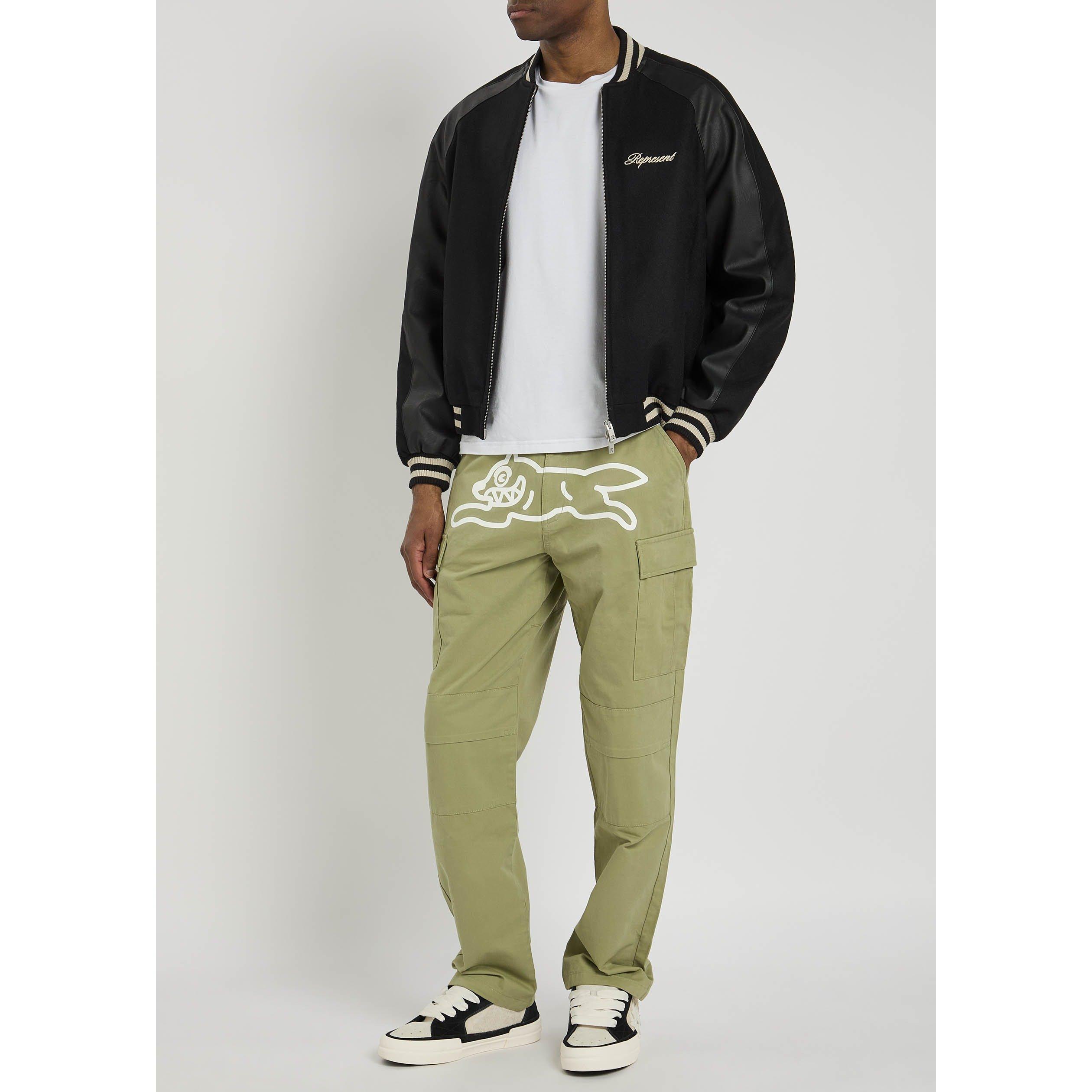 GREEN - Unknown - IC RUNNING DOG CARGO PANTS - 5