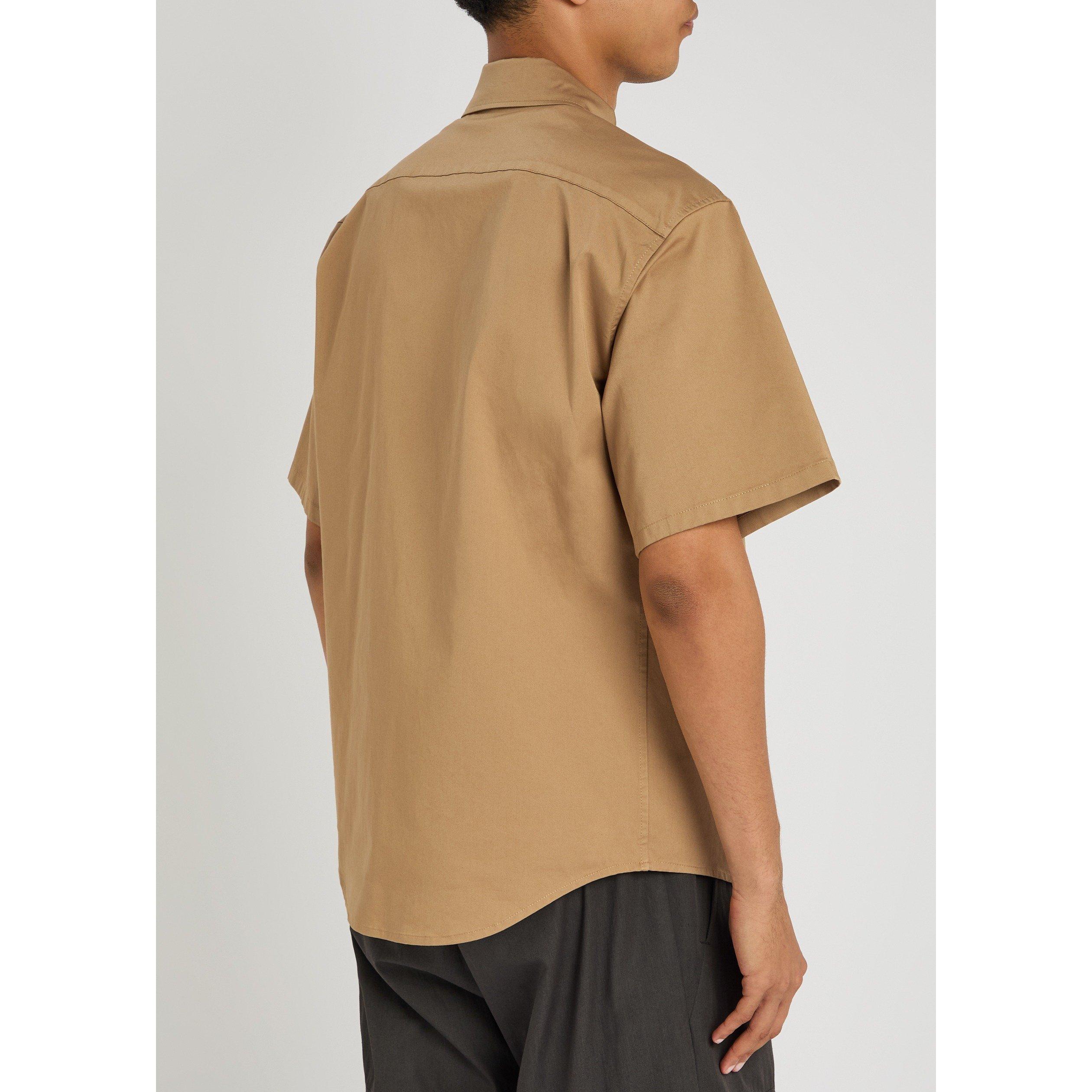 KHAKI - Moncler - MON WESTERN CP SS SHIRT - 3