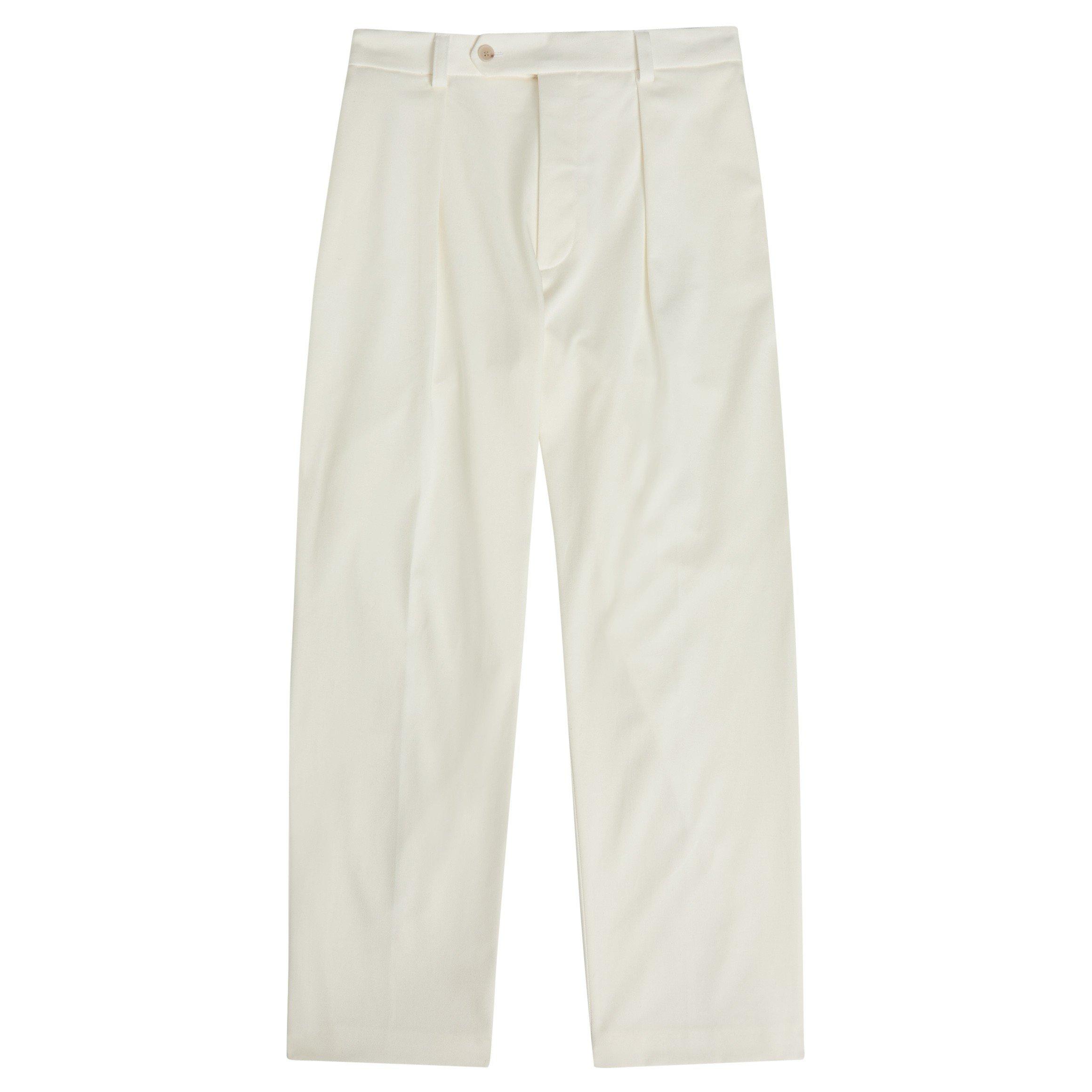 WHITE - Boss - BOSS X DB SLIM TROUSER