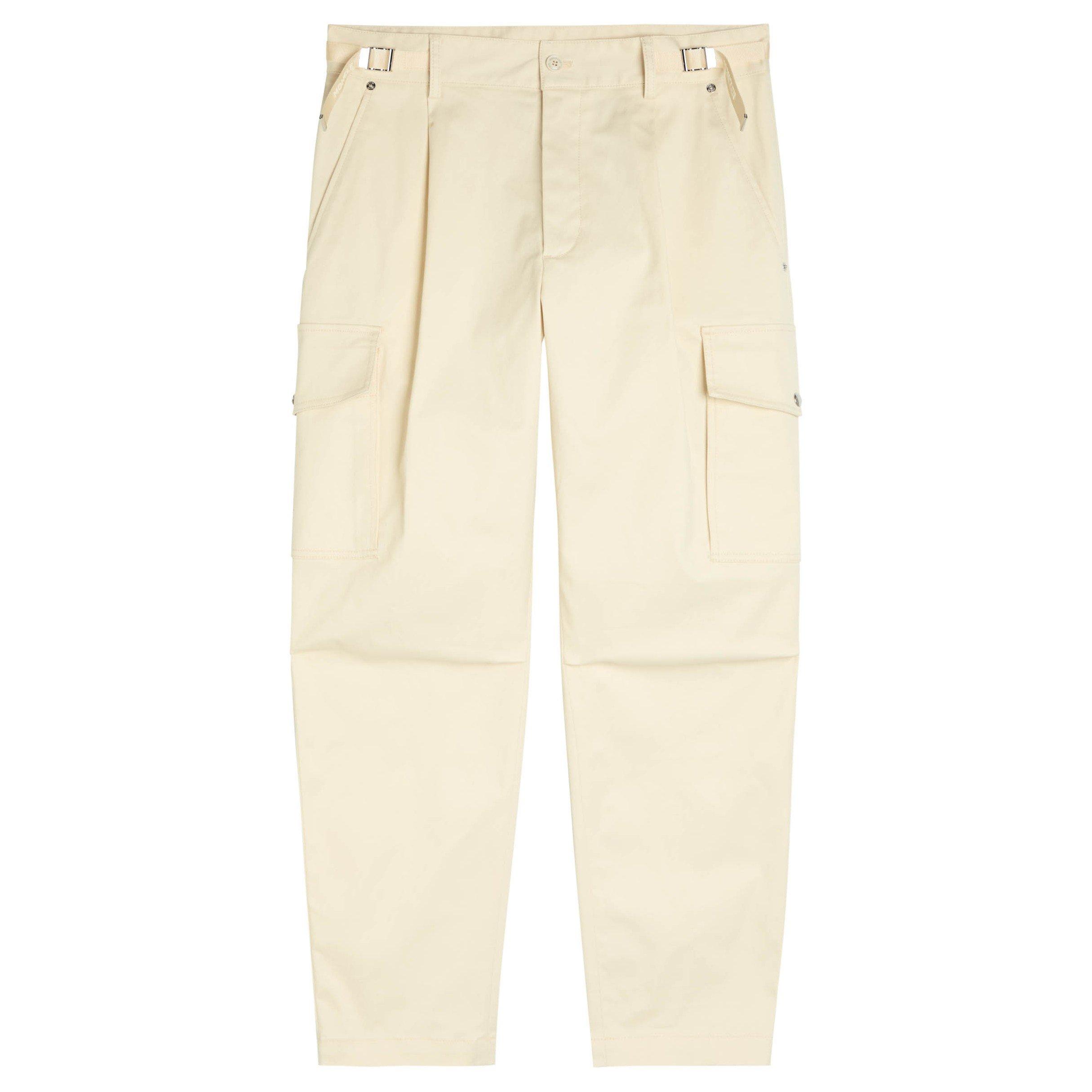WHITE - Moncler - MON CP COTTON CARGO PANT - 1