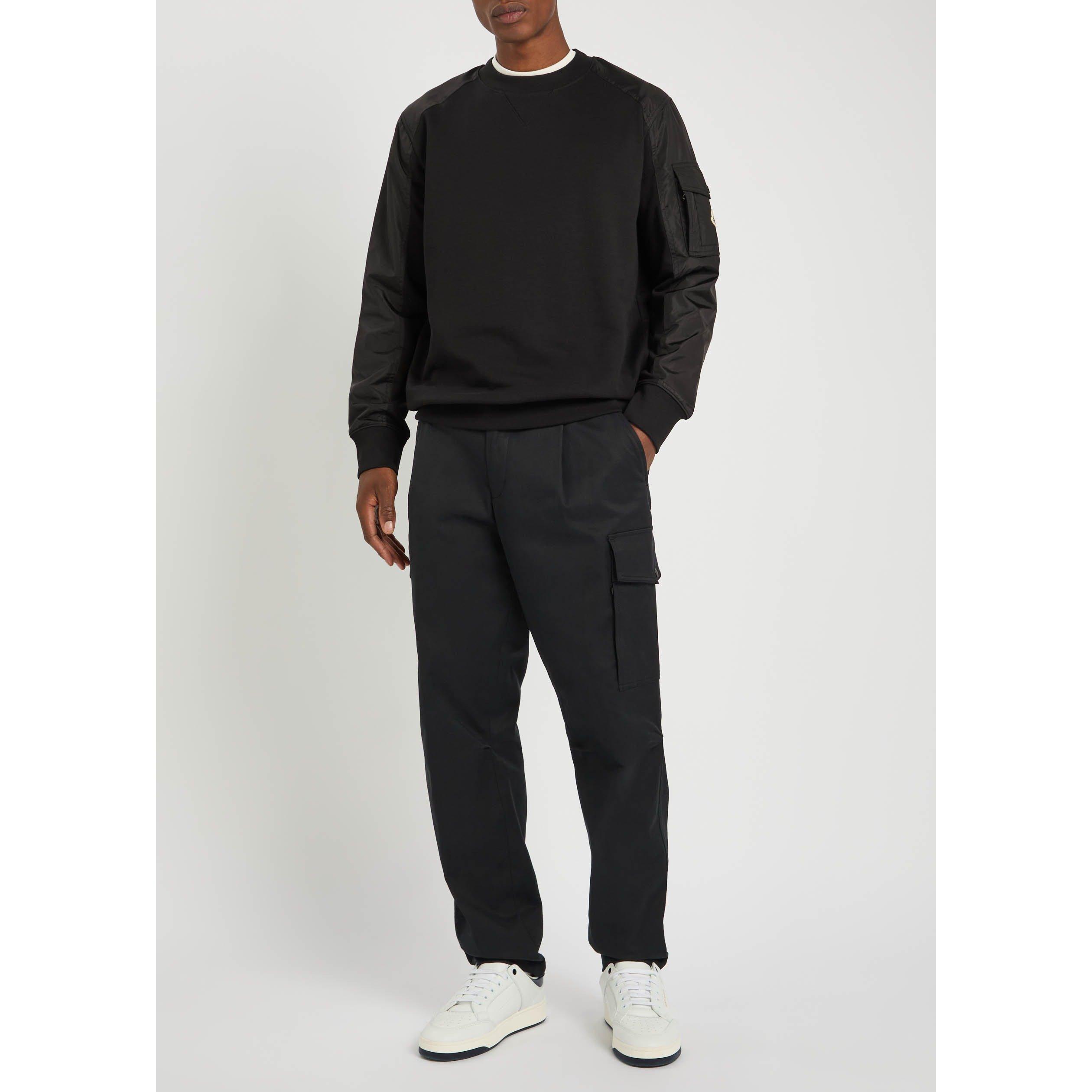 BLACK - Moncler - MON CP COTTON CARGO PANT - 5