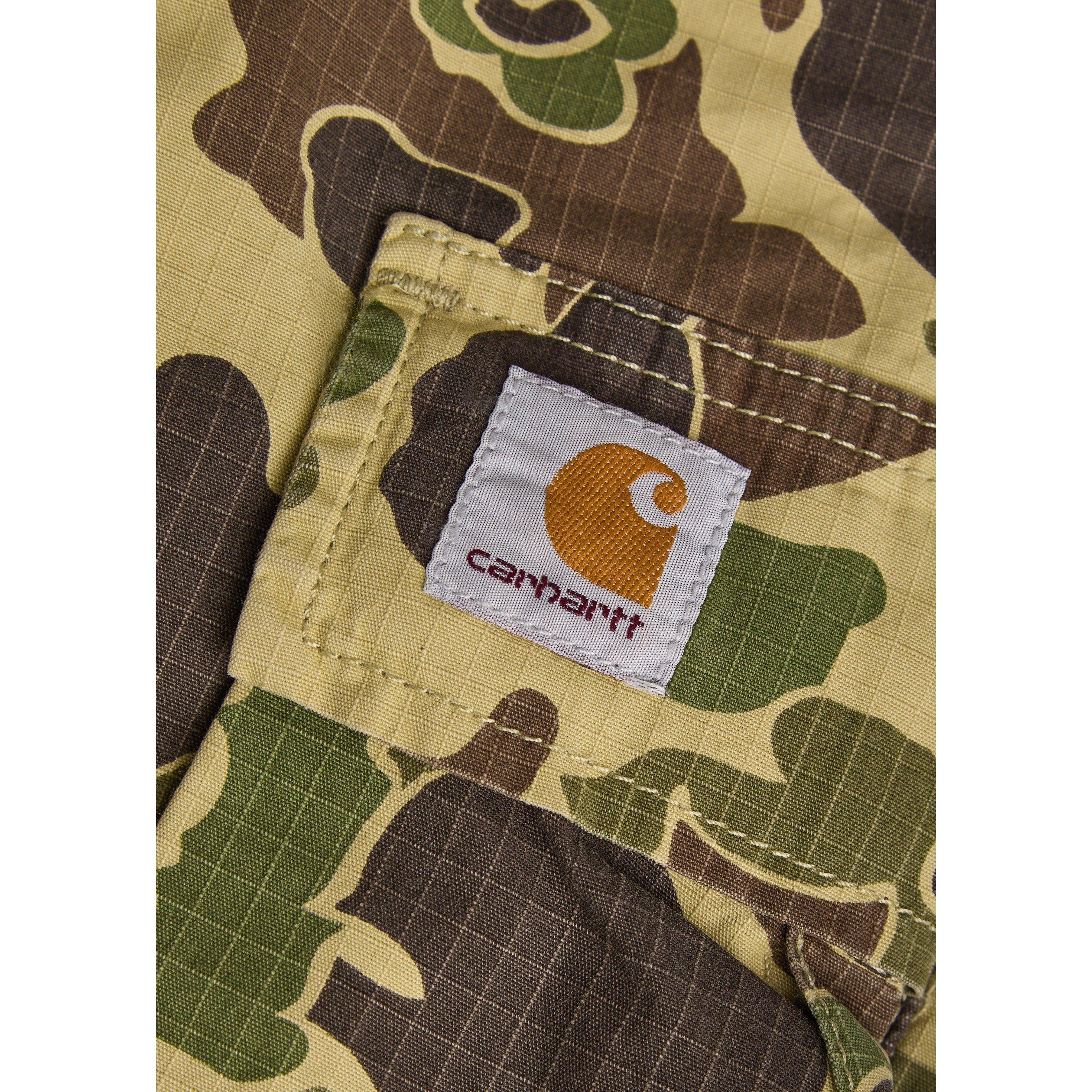 GREEN - Carhartt - CAR DUCK CAMO CARGO PANT - 4