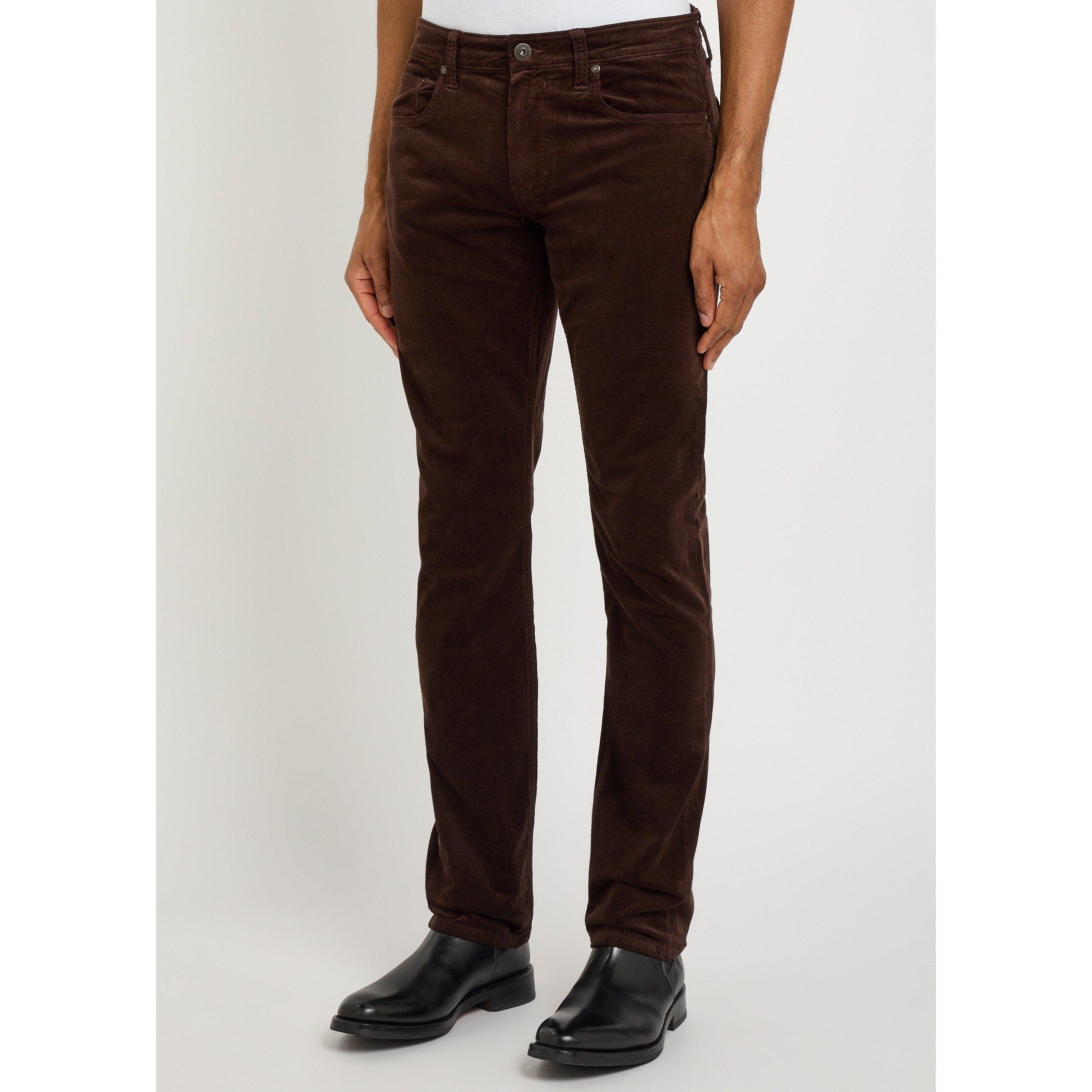 DARK BROWN - Paige - PAIGE TRS FEDERAL CORD SLM STR - 2