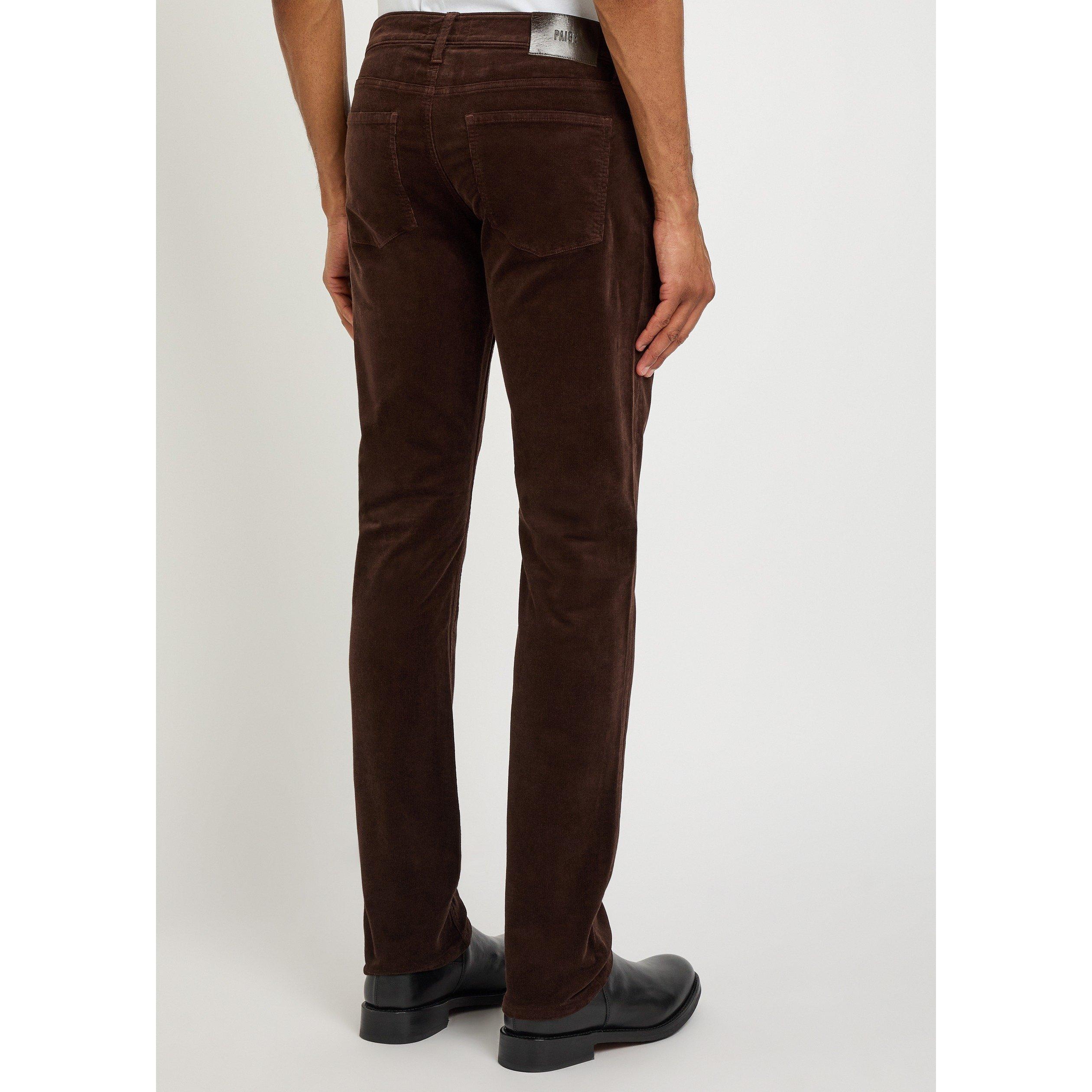 DARK BROWN - Paige - PAIGE TRS FEDERAL CORD SLM STR - 3