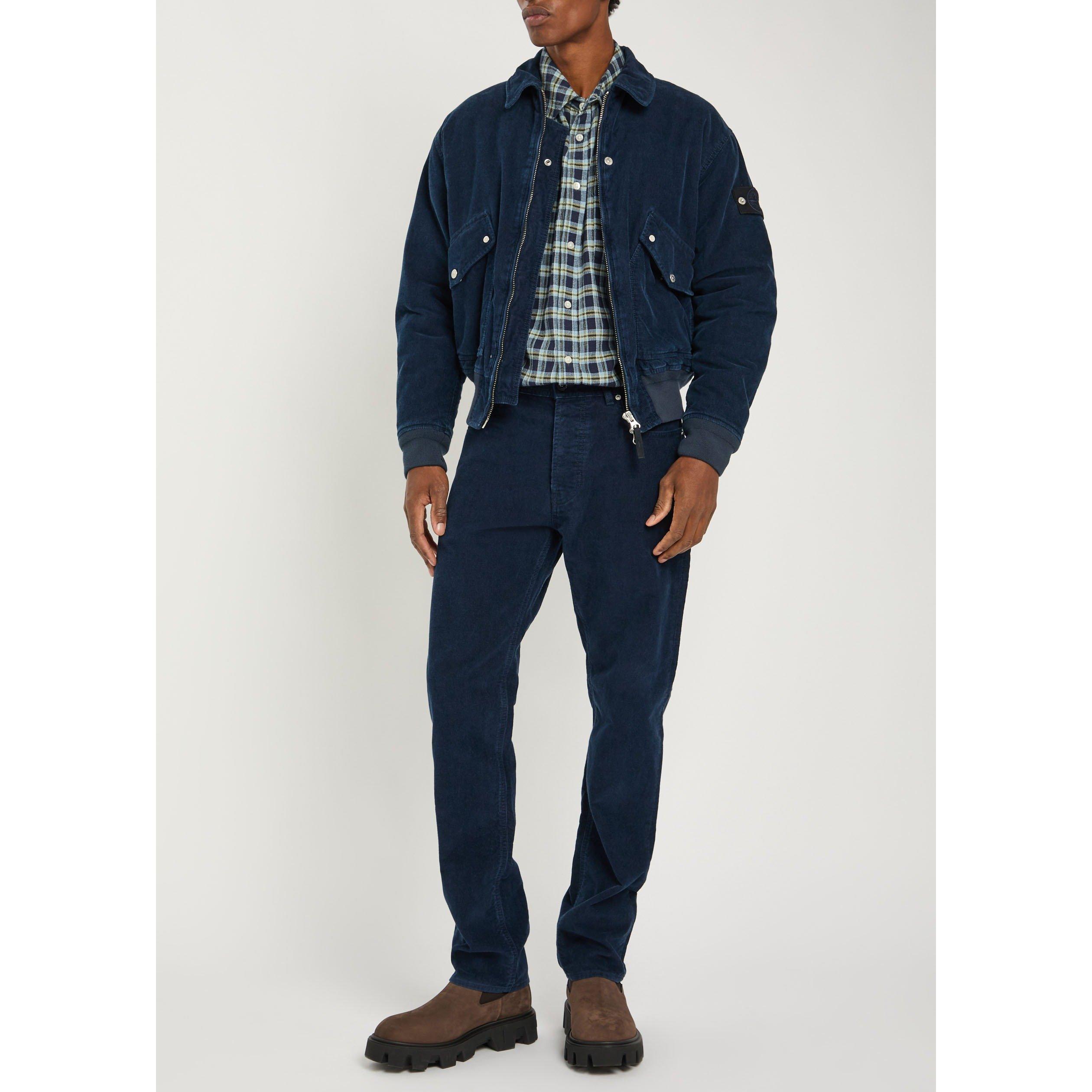 INDIGO - Stone Island - STONE ISLAND INDIGO MICRO CORD - 4