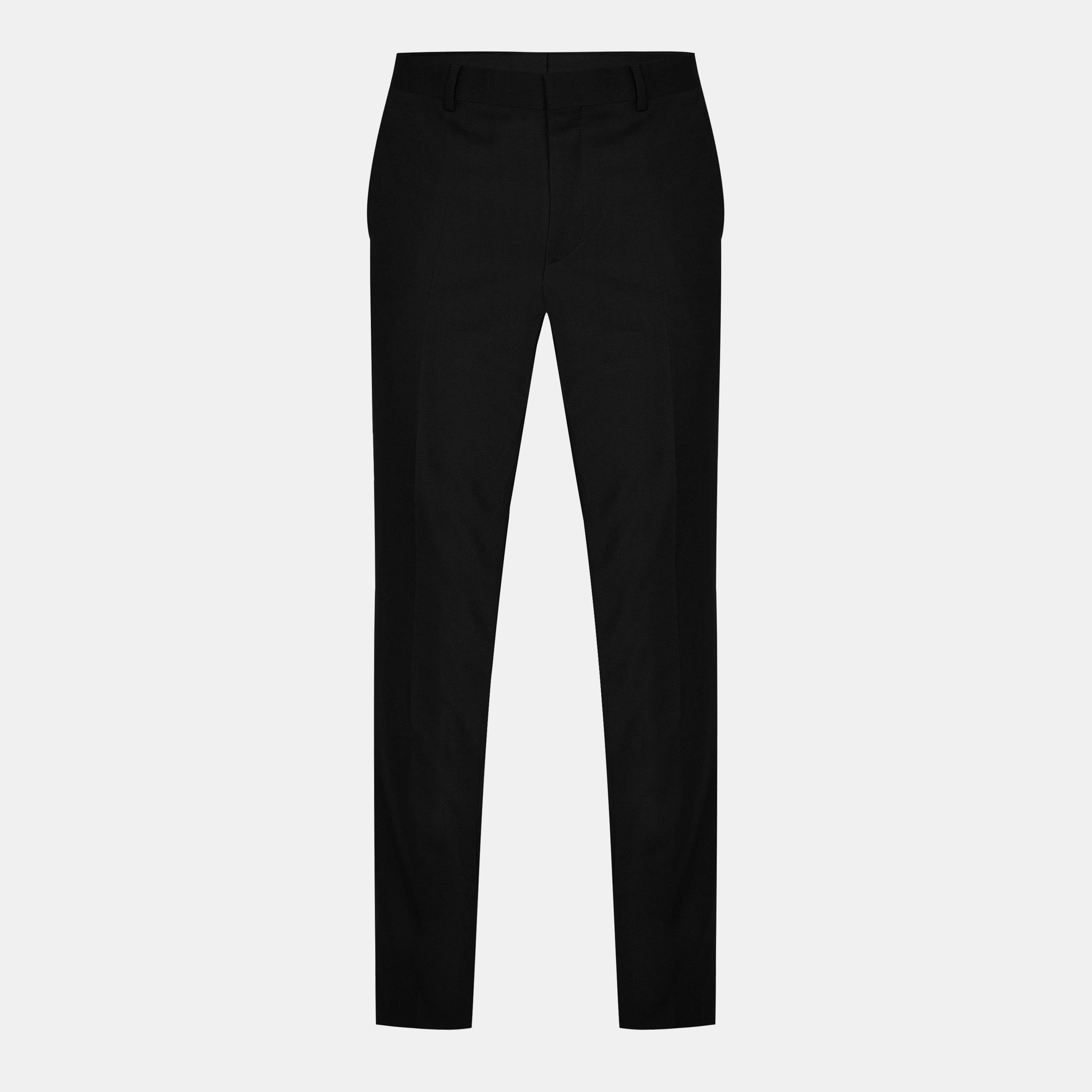 Black 001 - Hugo - Men's Getlin Flex Suit Trousers - 1