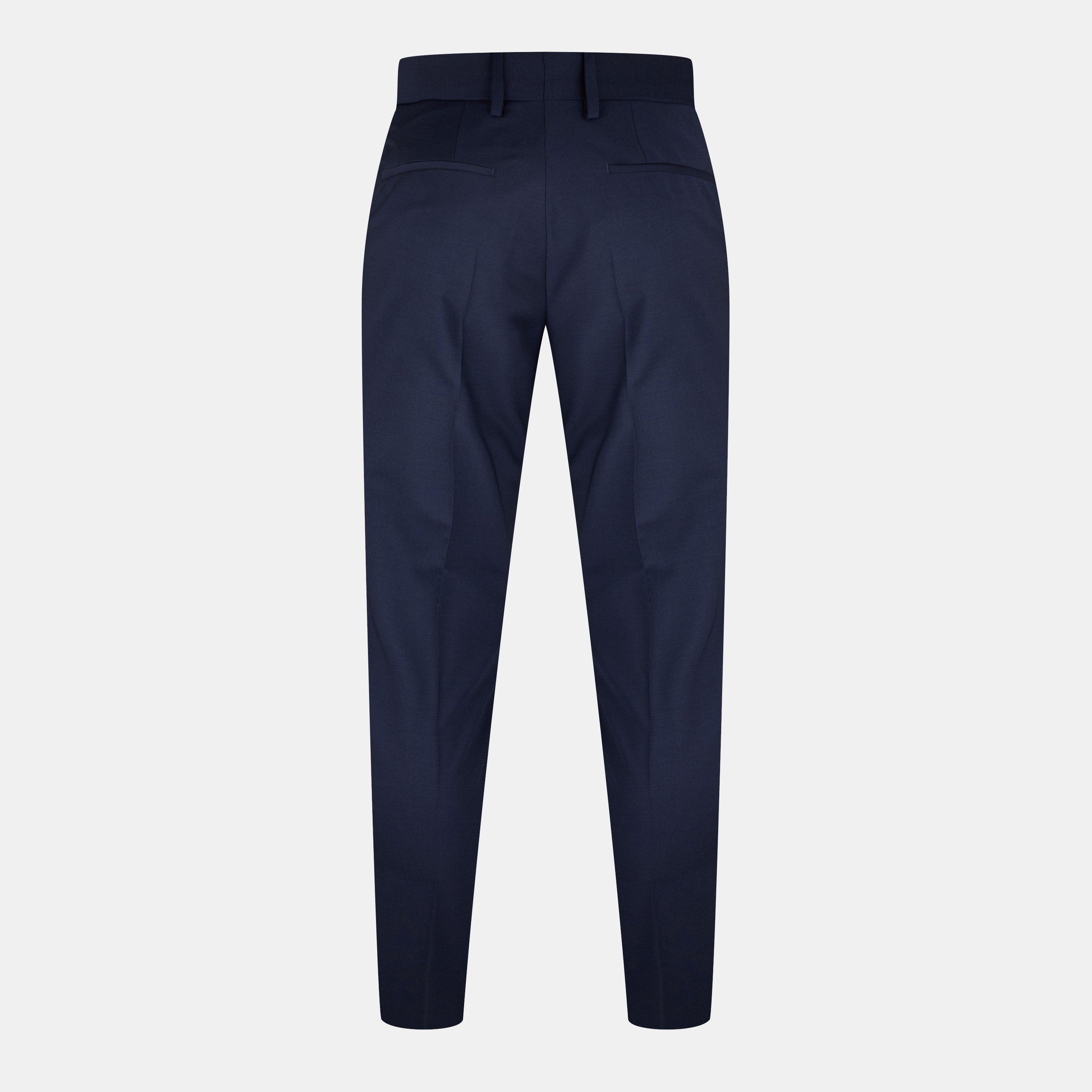 Dark Blue 405 - Hugo - Men's Getlin Flex Suit Trousers - 2