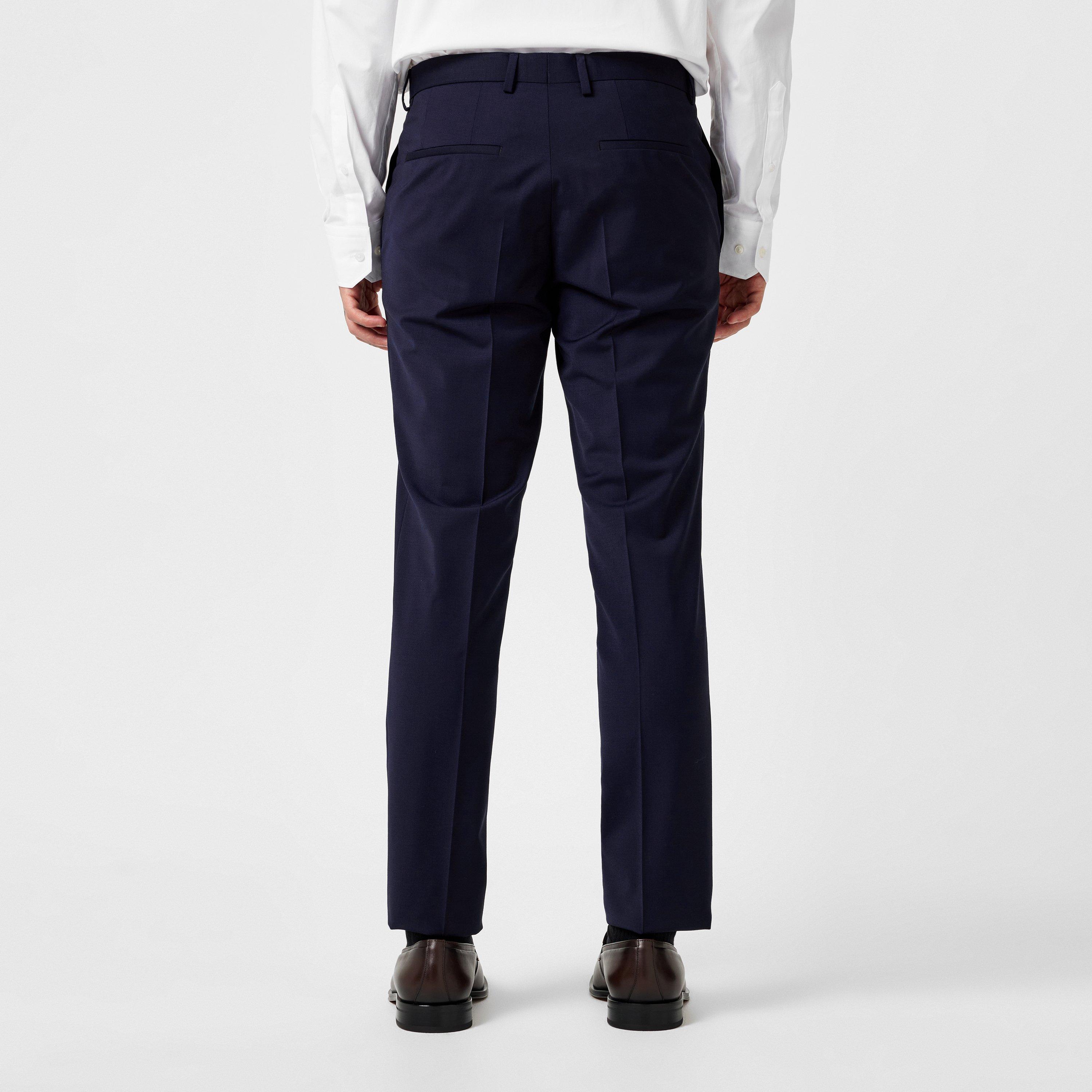 Dark Blue 405 - Hugo - Men's Getlin Flex Suit Trousers - 4