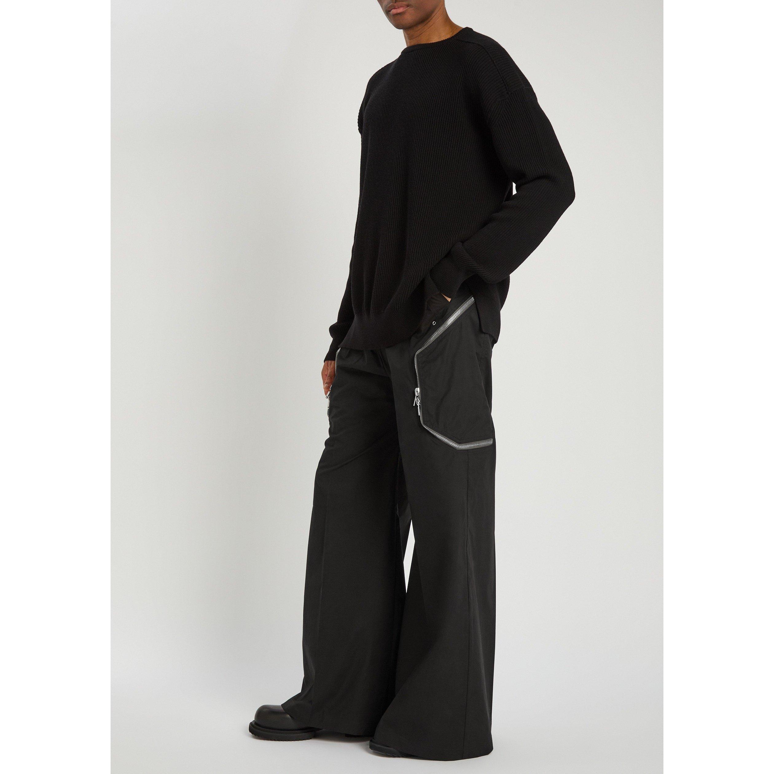 BLACK - Rick Owens - RO PANTALONI - HEIZER BELAS - - 5