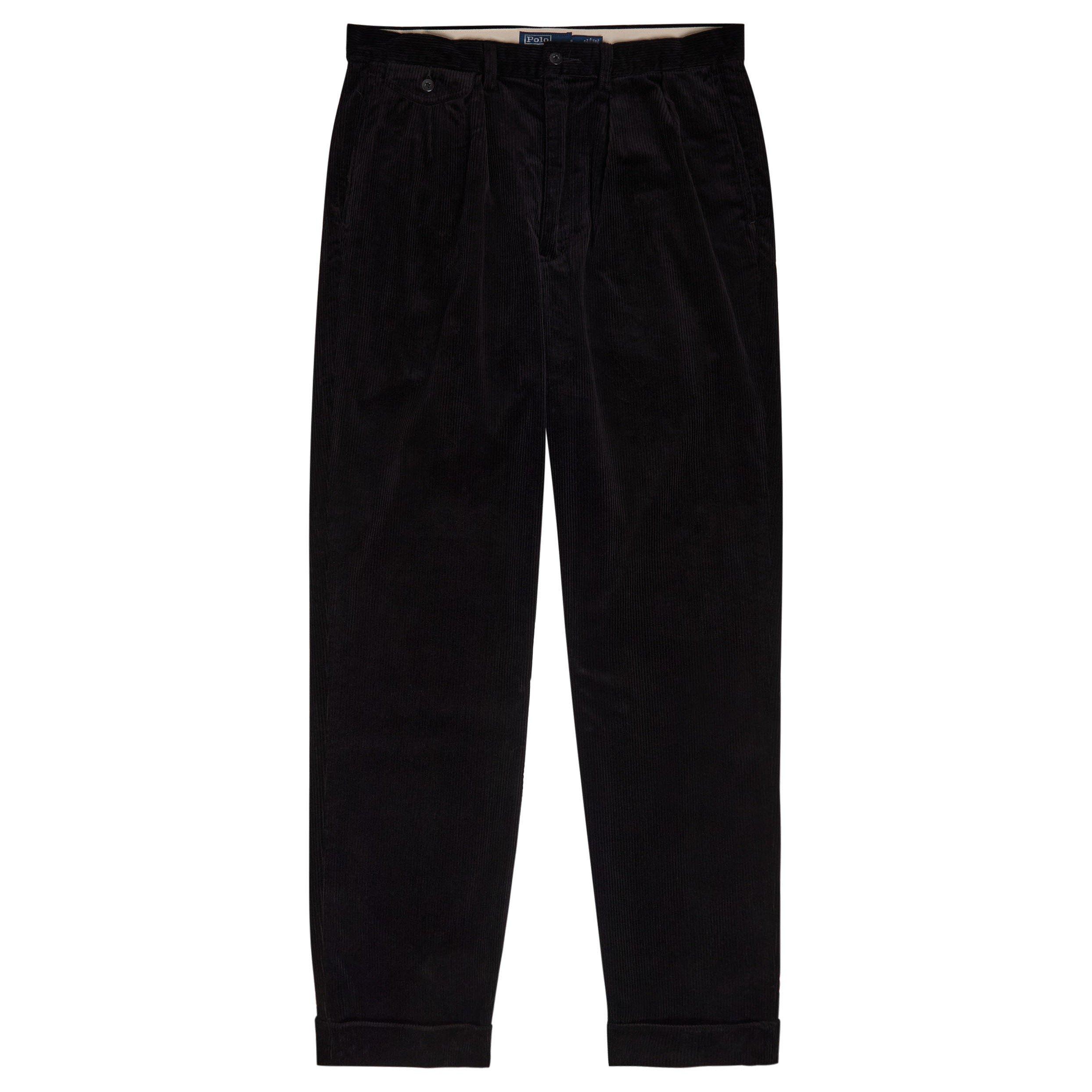 BLACK - Polo Ralph Lauren - PRL PLEATD TRSR RIG