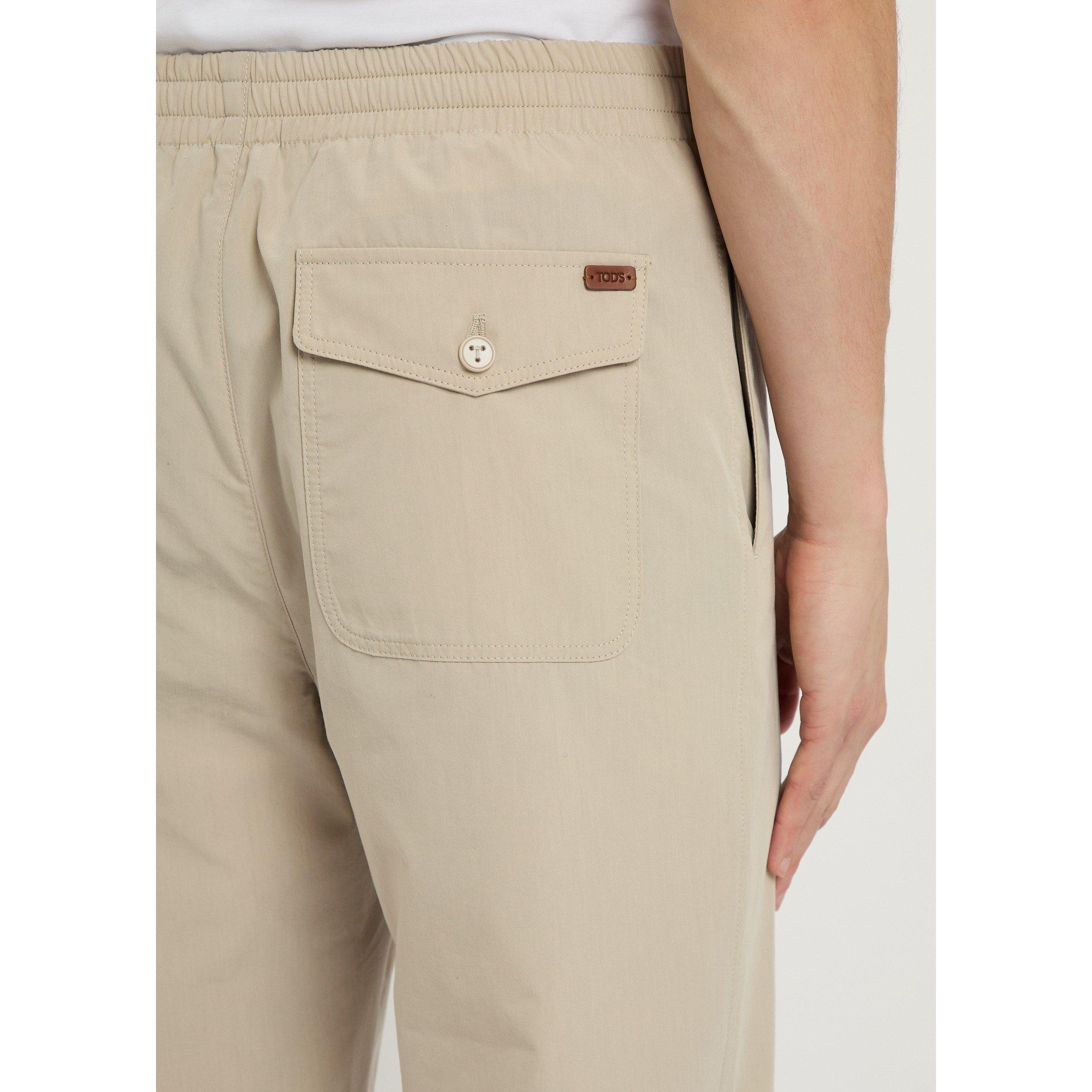 BEIGE - Tods - TODS NEW PANT COULISSE - 4