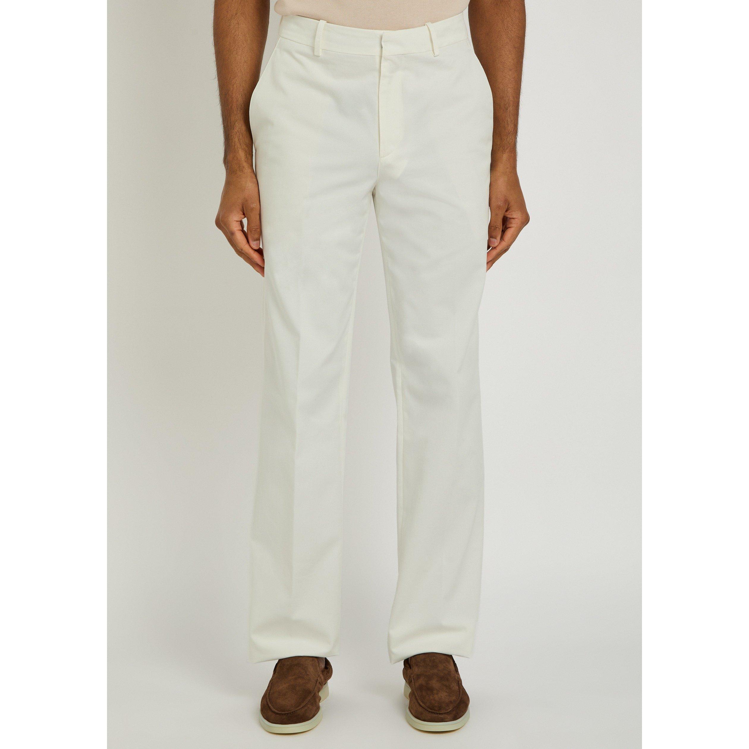 WHITE - Tods - TODS PANT CHINO - 2