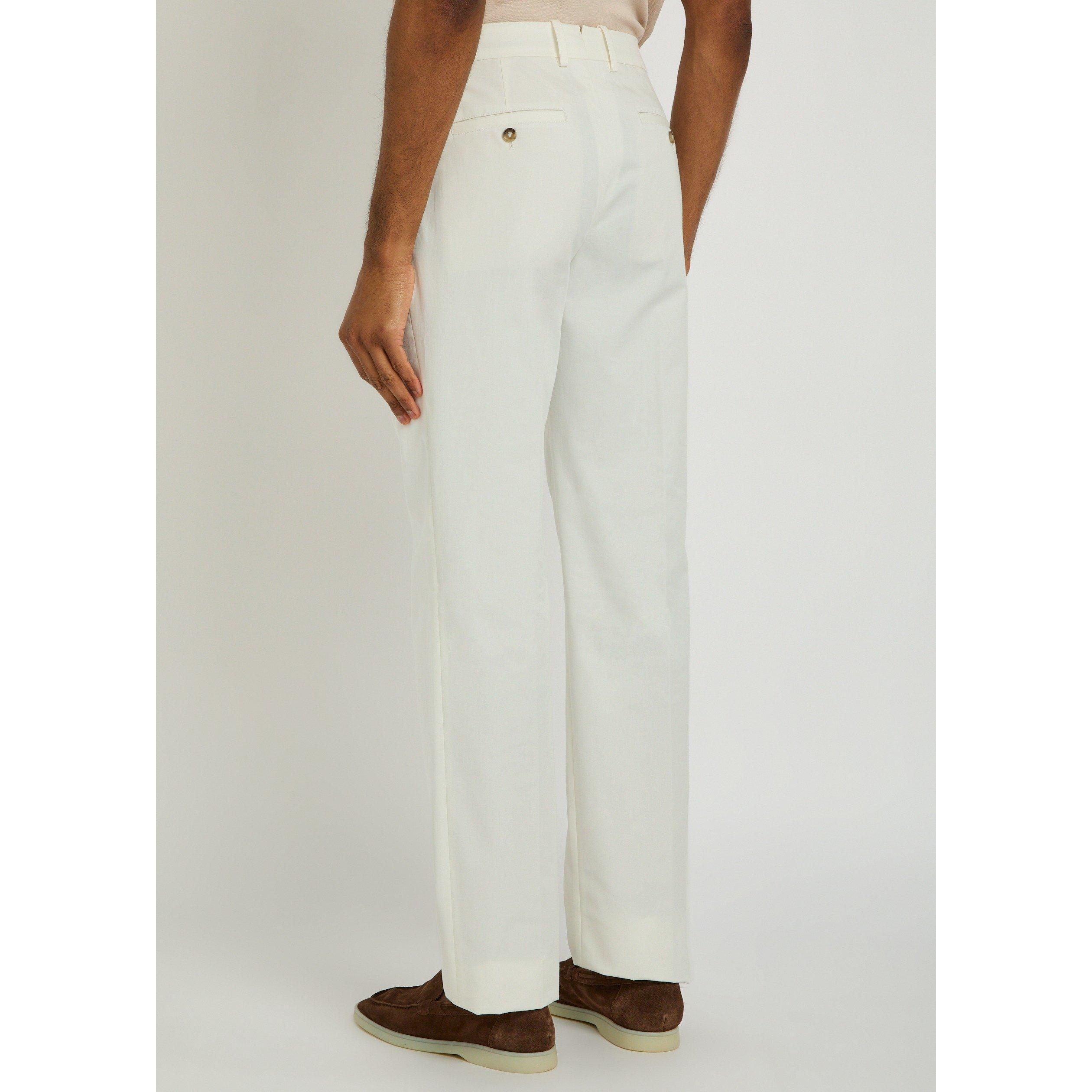 WHITE - Tods - TODS PANT CHINO - 3