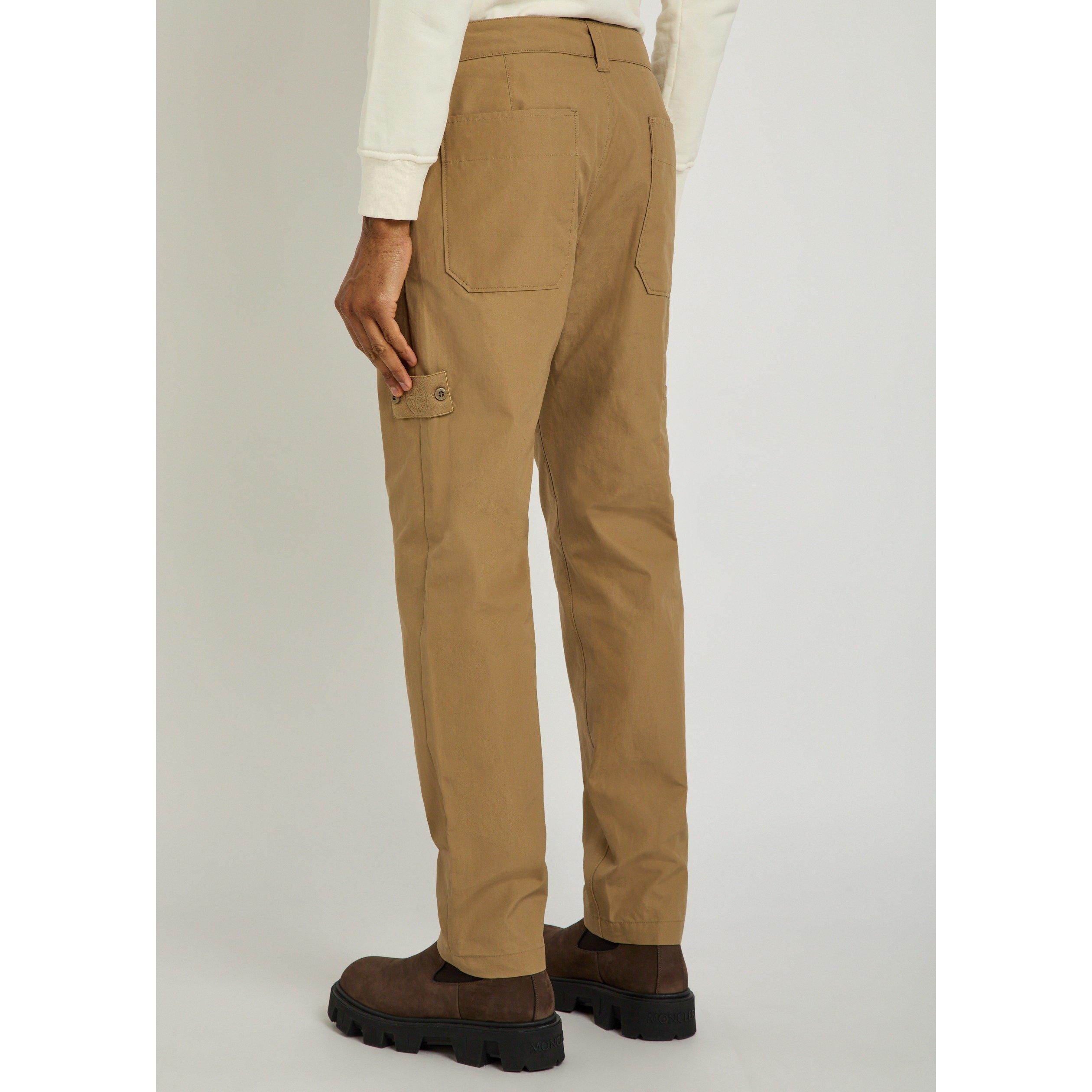 BEIGE - Stone Island - SI GHOST TROUSERS - 3
