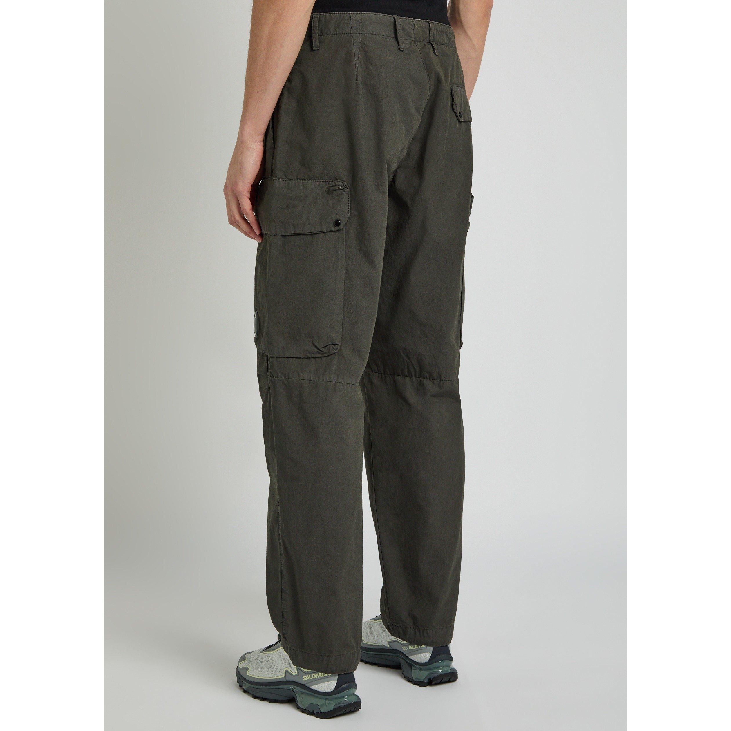 DARK GREY - CP Company - CP MICRO REPS CARGO PANTS - 3