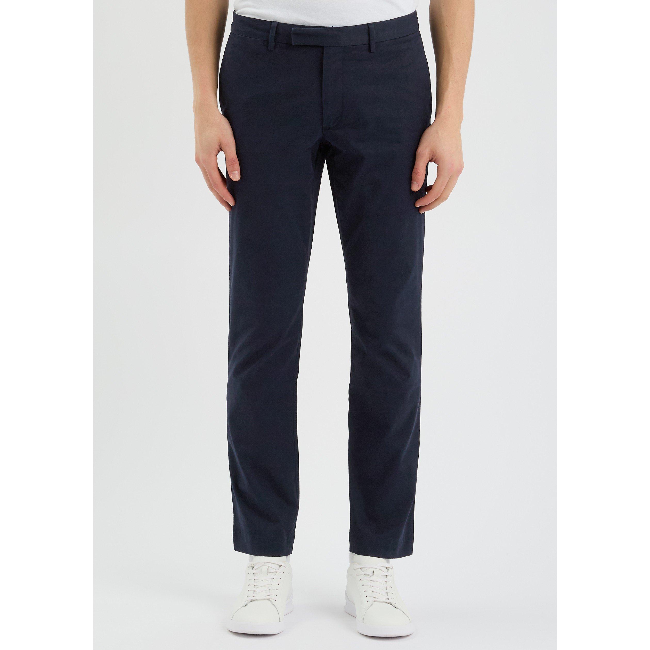 NAVY - Polo Ralph Lauren - Men's Military Cotton Slim-Fit Chinos - 2