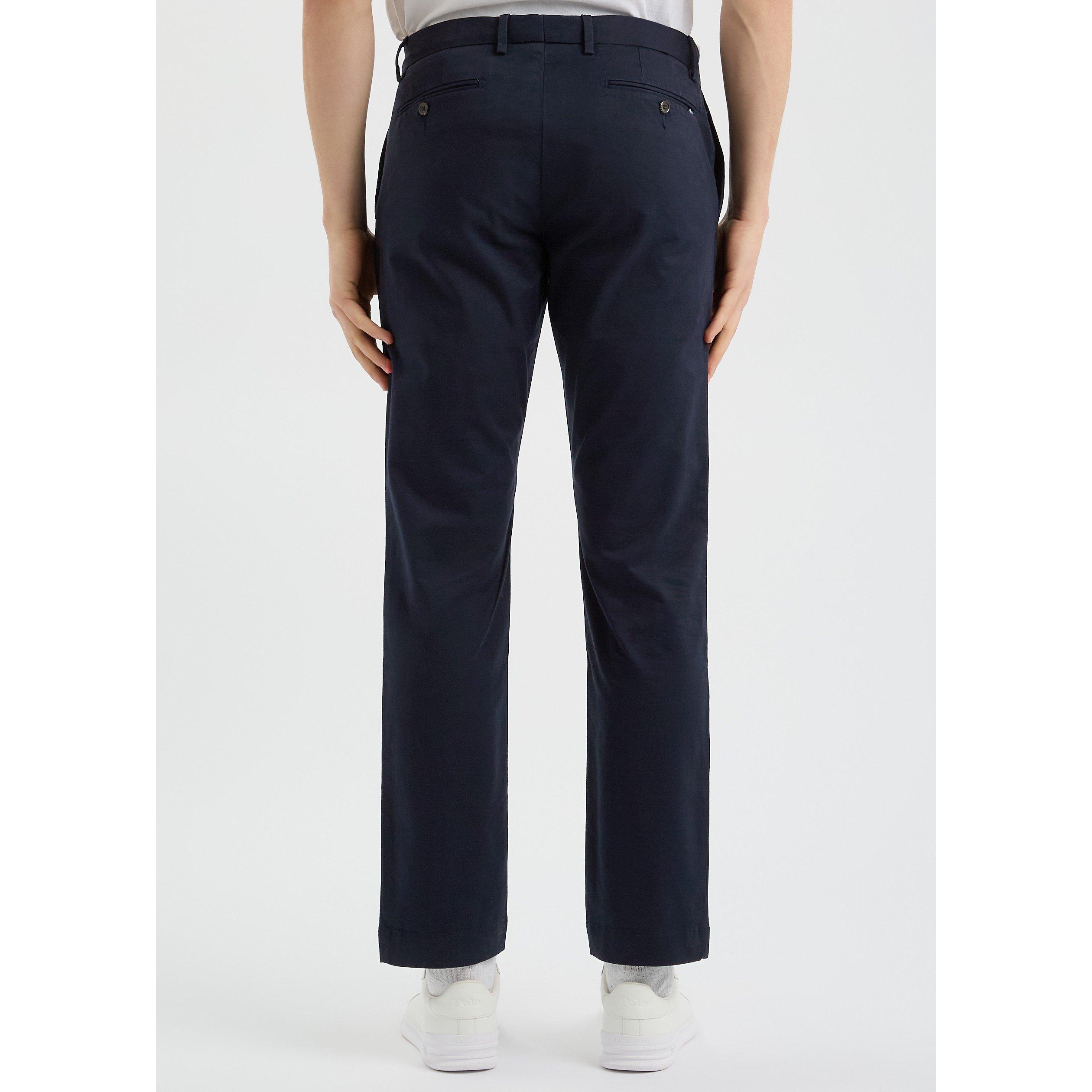 NAVY - Polo Ralph Lauren - Men's Military Cotton Slim-Fit Chinos - 3