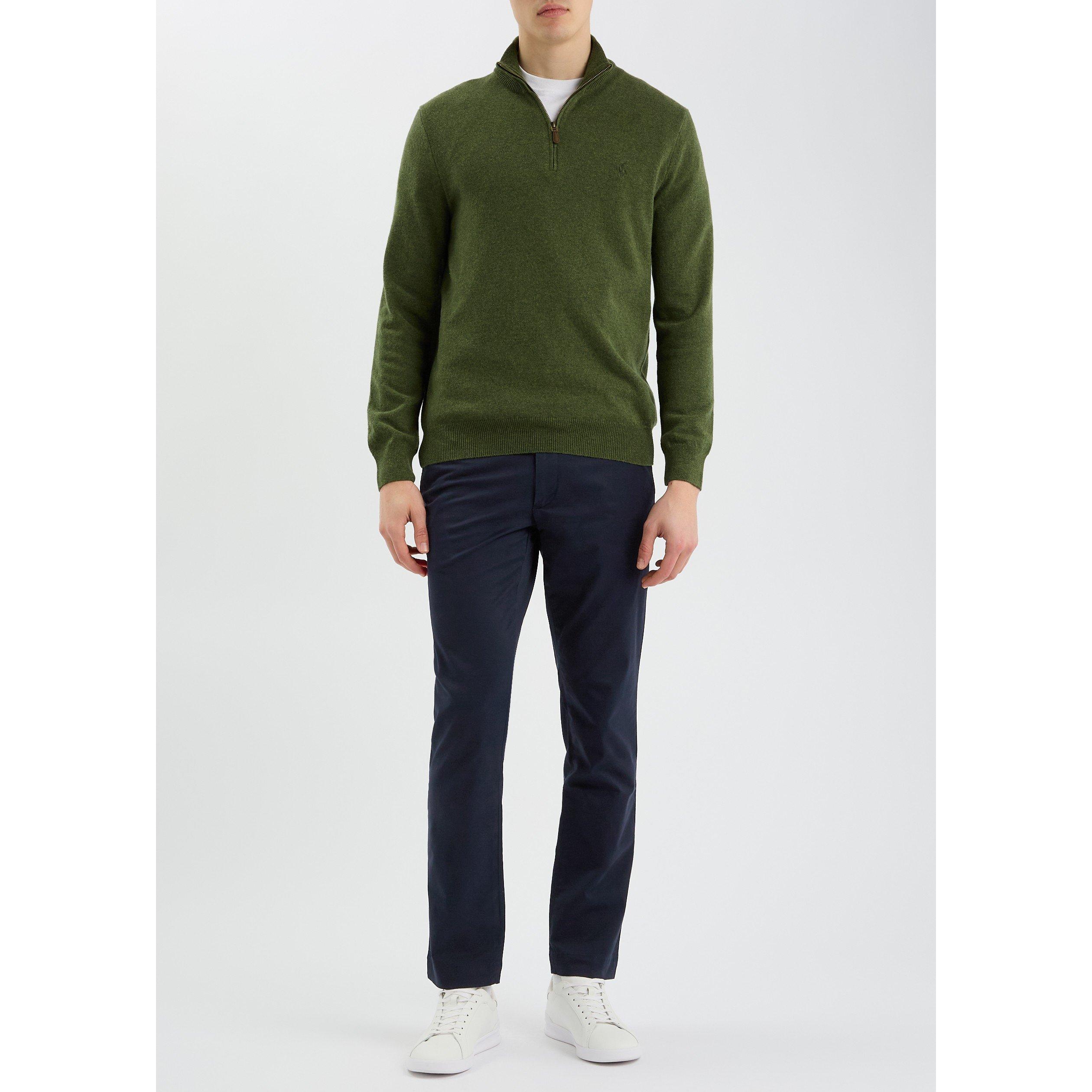 NAVY - Polo Ralph Lauren - Men's Military Cotton Slim-Fit Chinos - 5