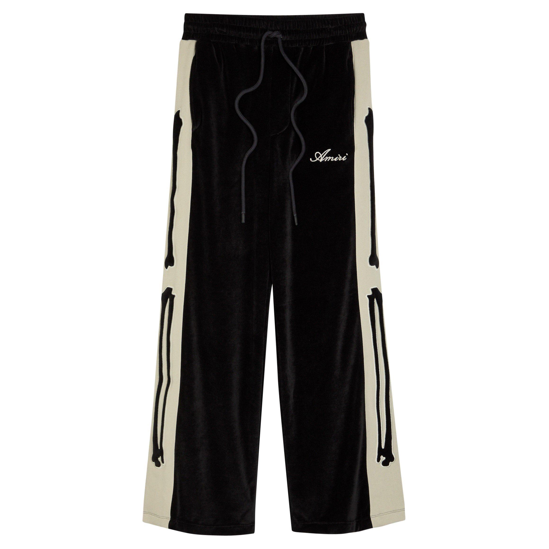 BLACK - Amiri - AMIRI BONES TRACK PANTS - 1