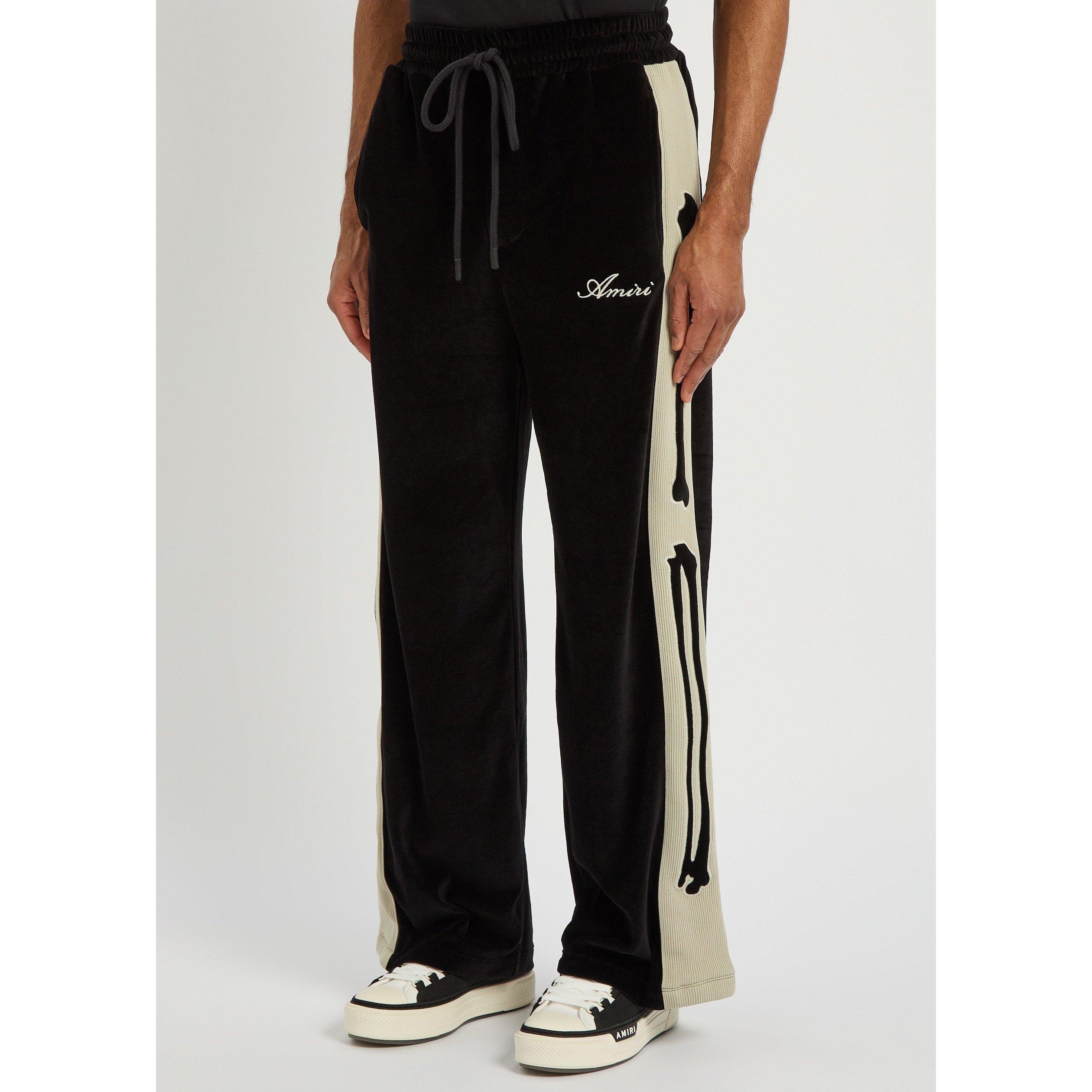 BLACK - Amiri - AMIRI BONES TRACK PANTS - 2