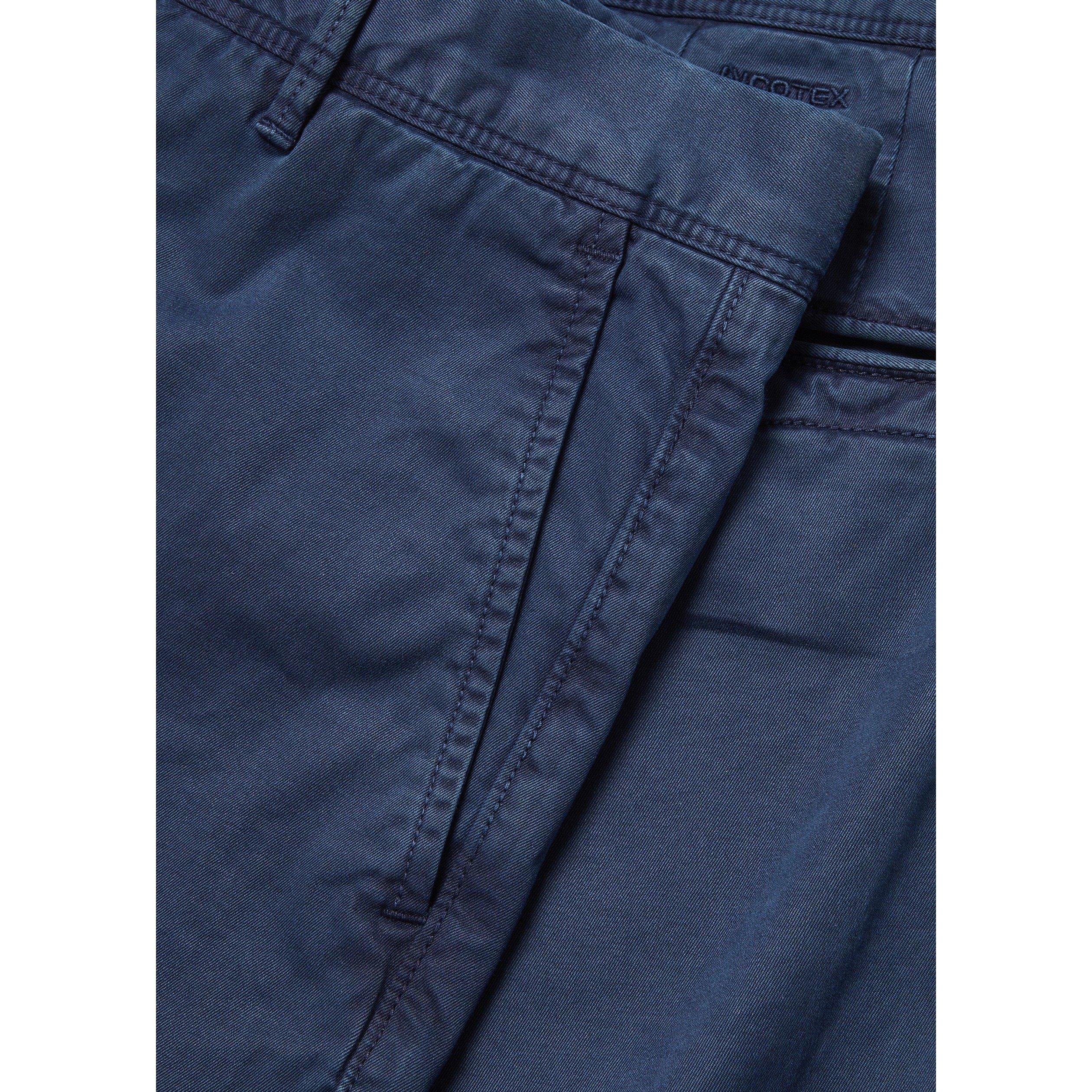 NAVY - Slowear Spa - Men's Cotton Slim-Fit Trousers - 4