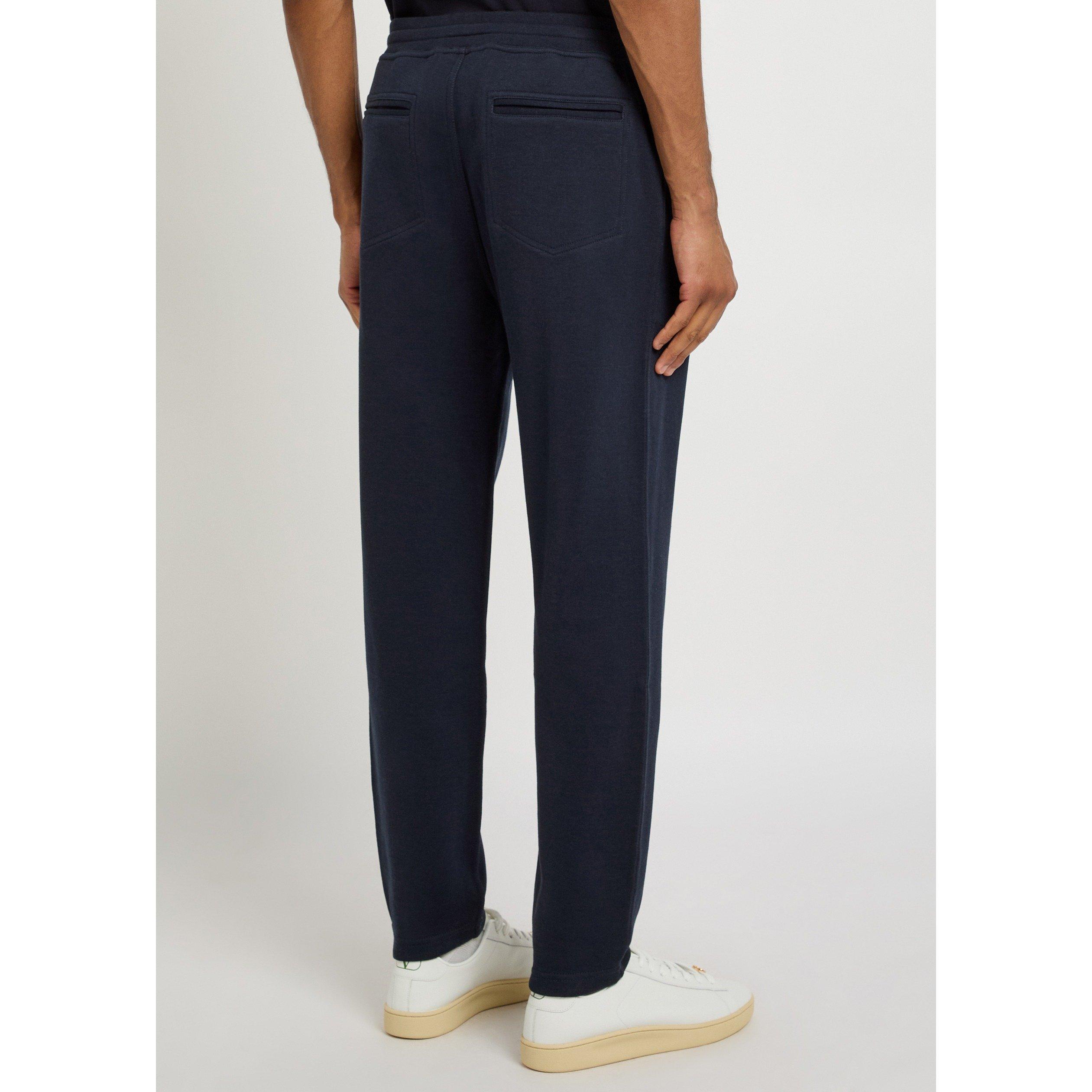NAVY - Brunello Cucinelli - Men's Cotton Joggers - 3