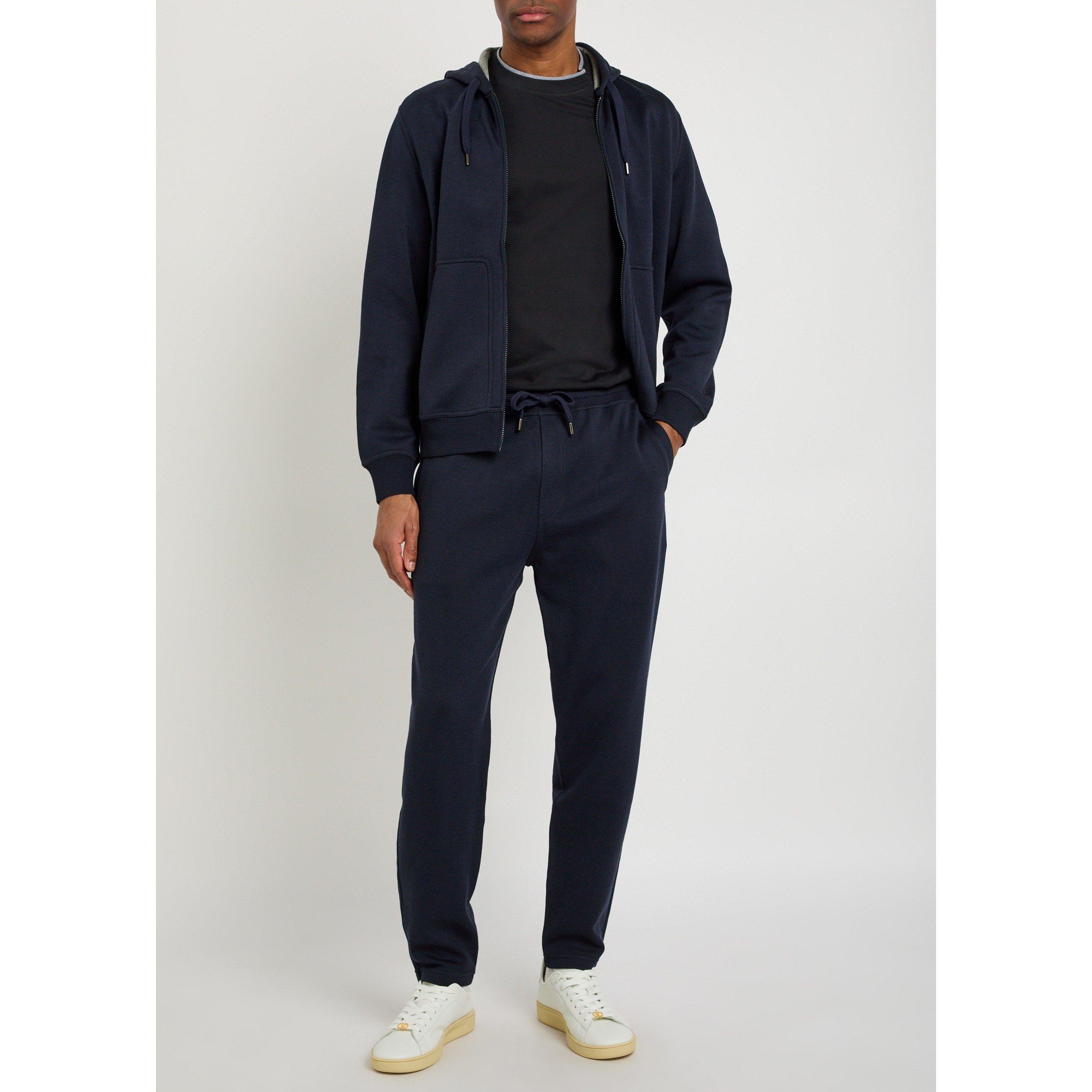 NAVY - Brunello Cucinelli - Men's Cotton Joggers - 5