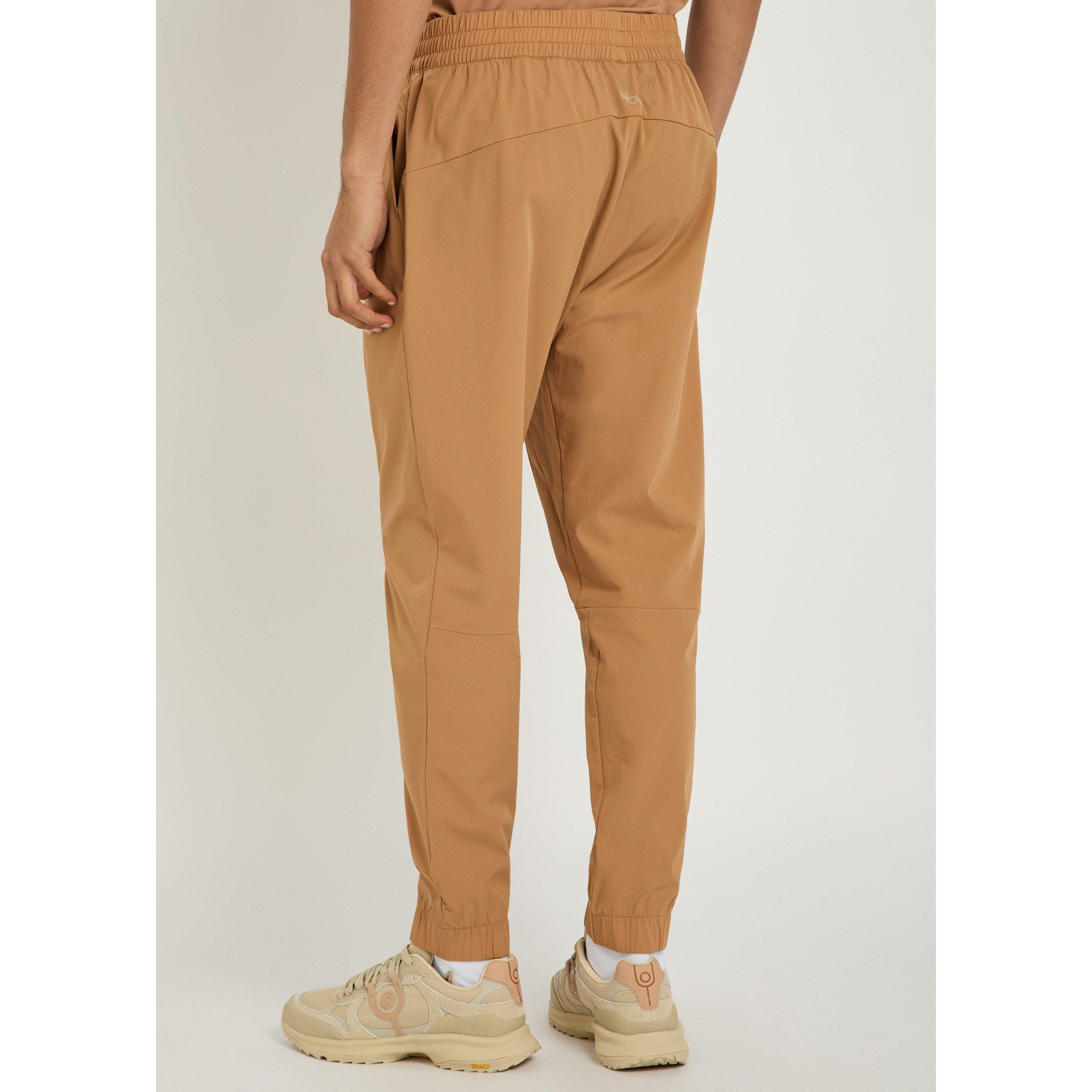 YELLOW - Now You Live - Men's Saxby Relaxed-Fit Tracksuit Bottoms - 3