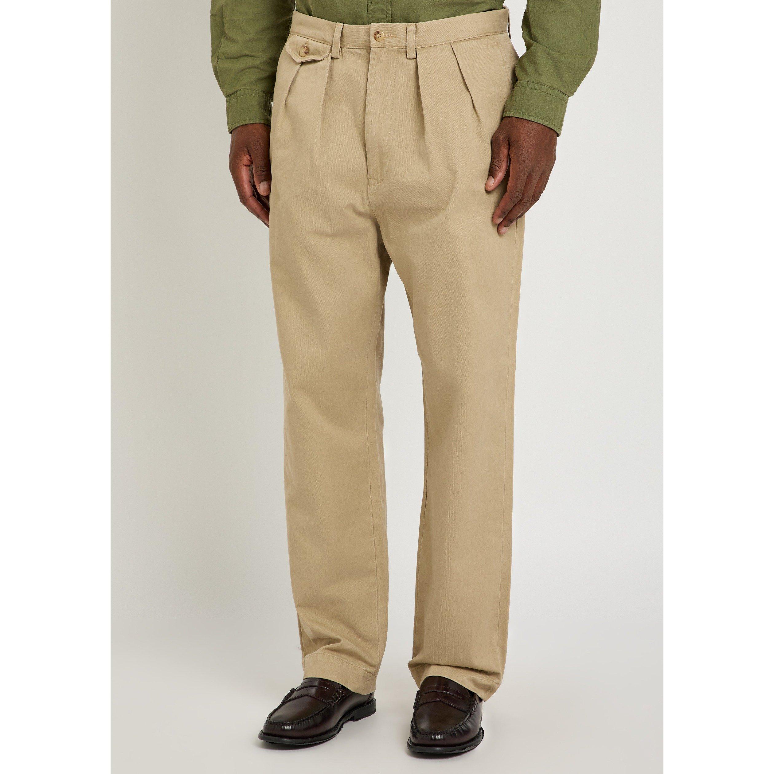 KHAKI - Polo Ralph Lauren - Men's Cotton Tapered-Leg Chinos - 2
