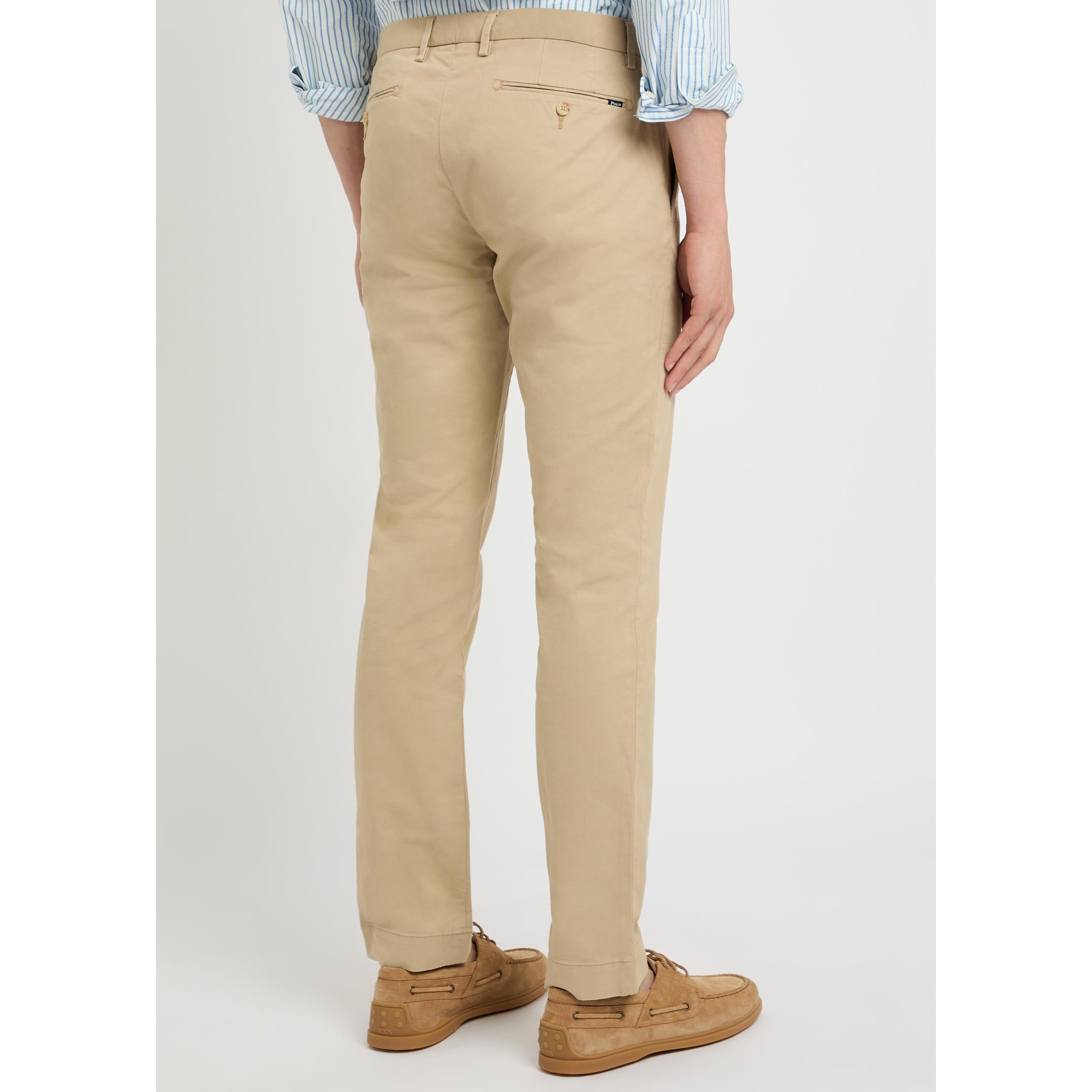 KHAKI - Polo Ralph Lauren - PRL REG FIT WOVEN TROUSERS - 3