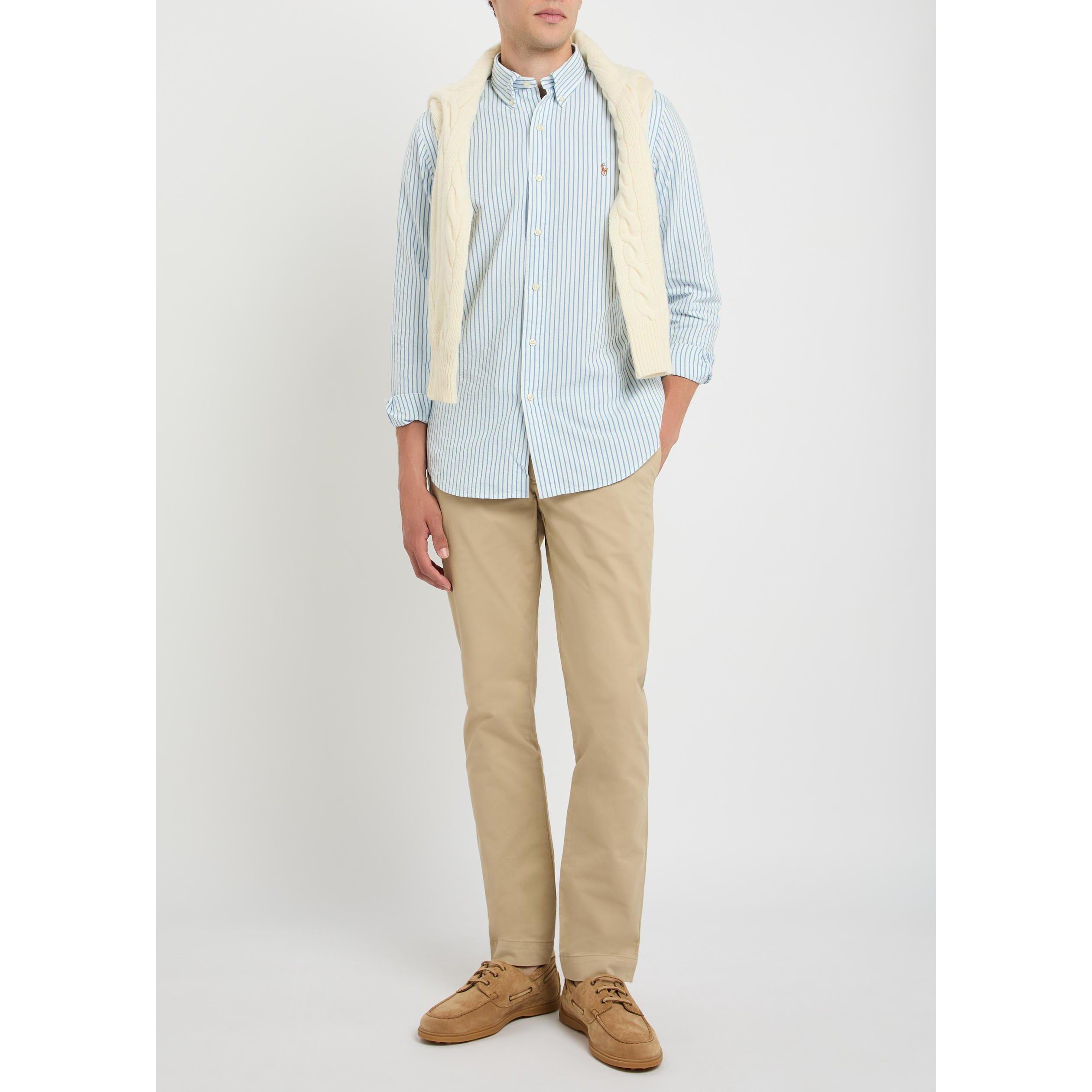 KHAKI - Polo Ralph Lauren - PRL REG FIT WOVEN TROUSERS - 5