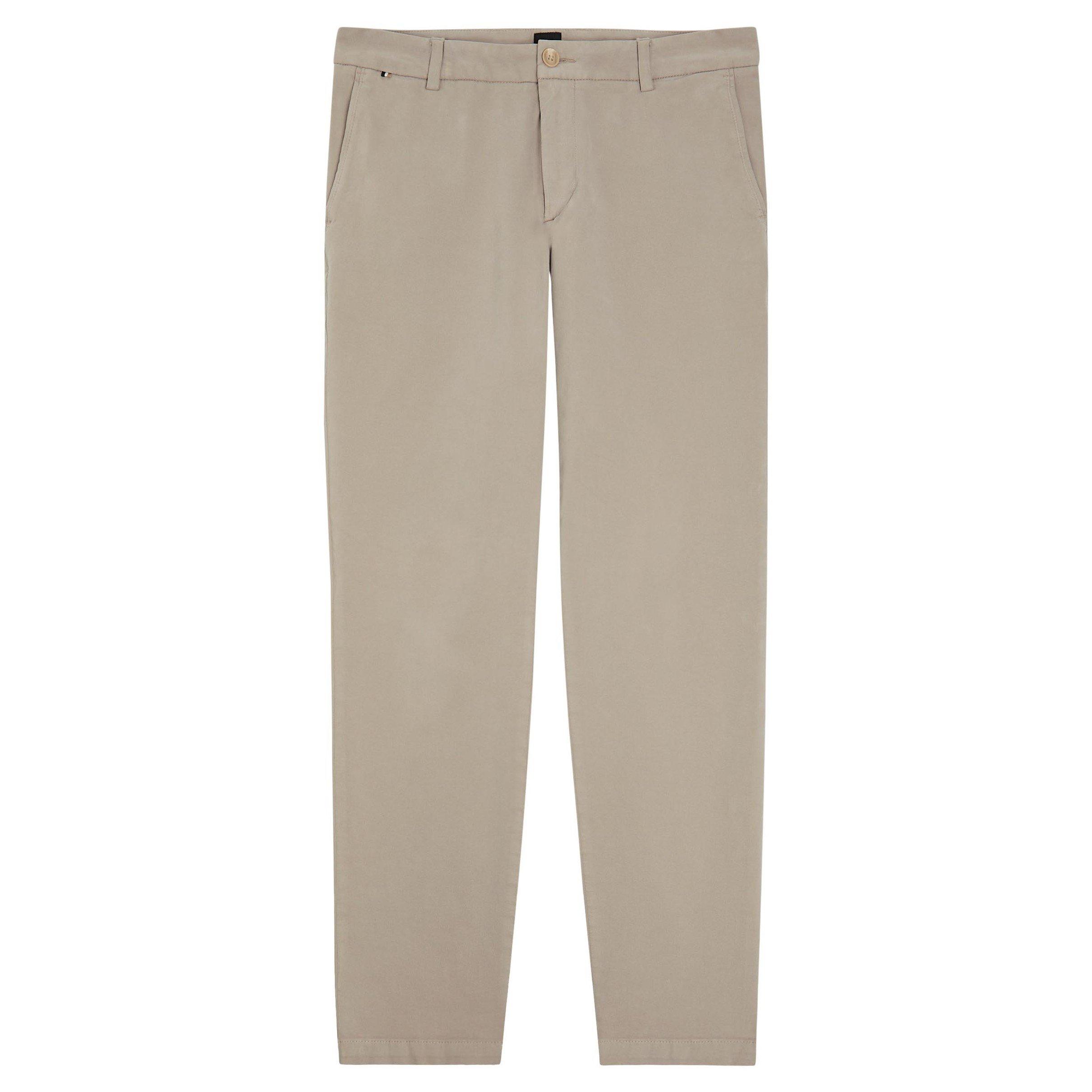 BEIGE - Boss - HB KANE STRAIGHT CHINO