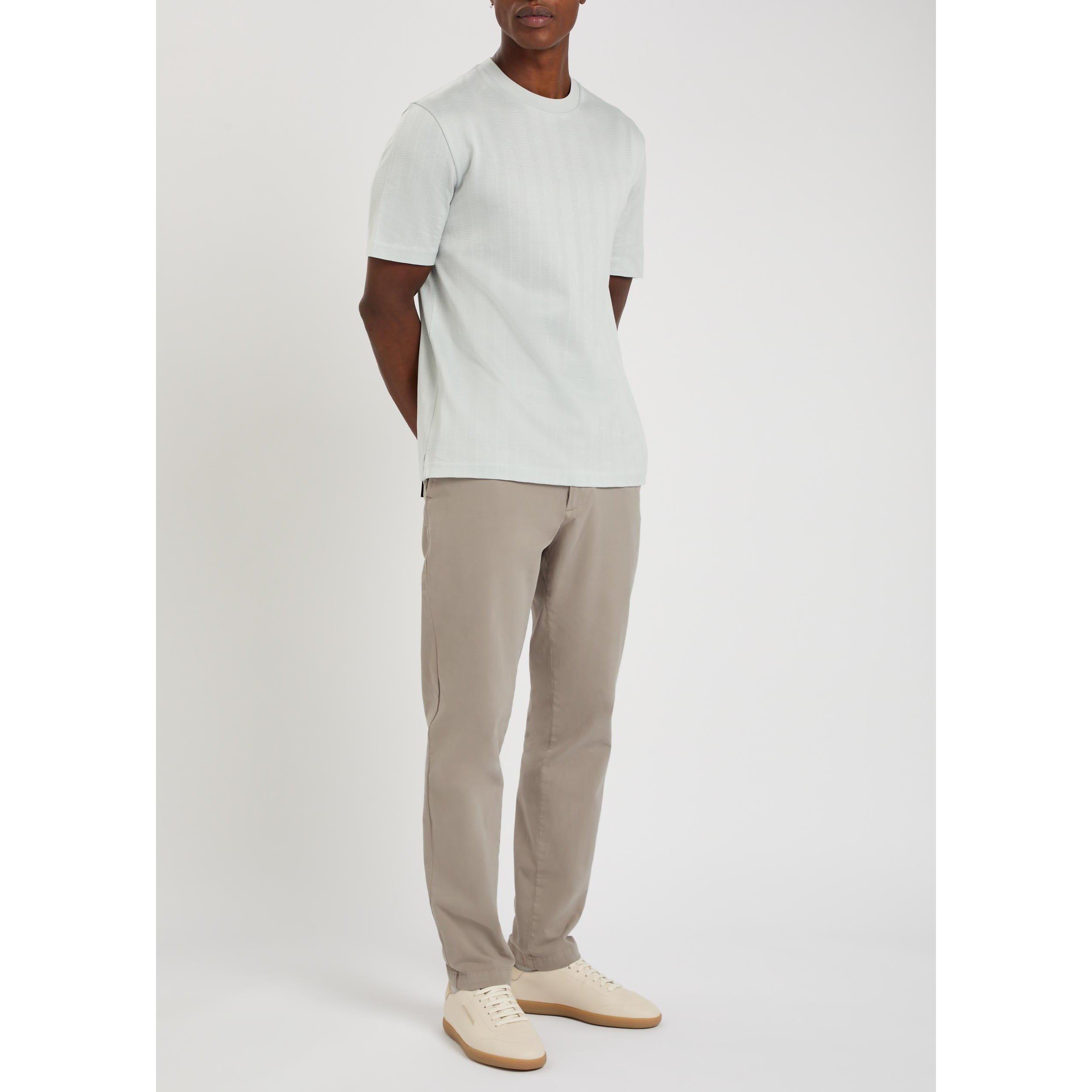 BEIGE - Boss - Men's Kane Cotton Straight Chinos - 5