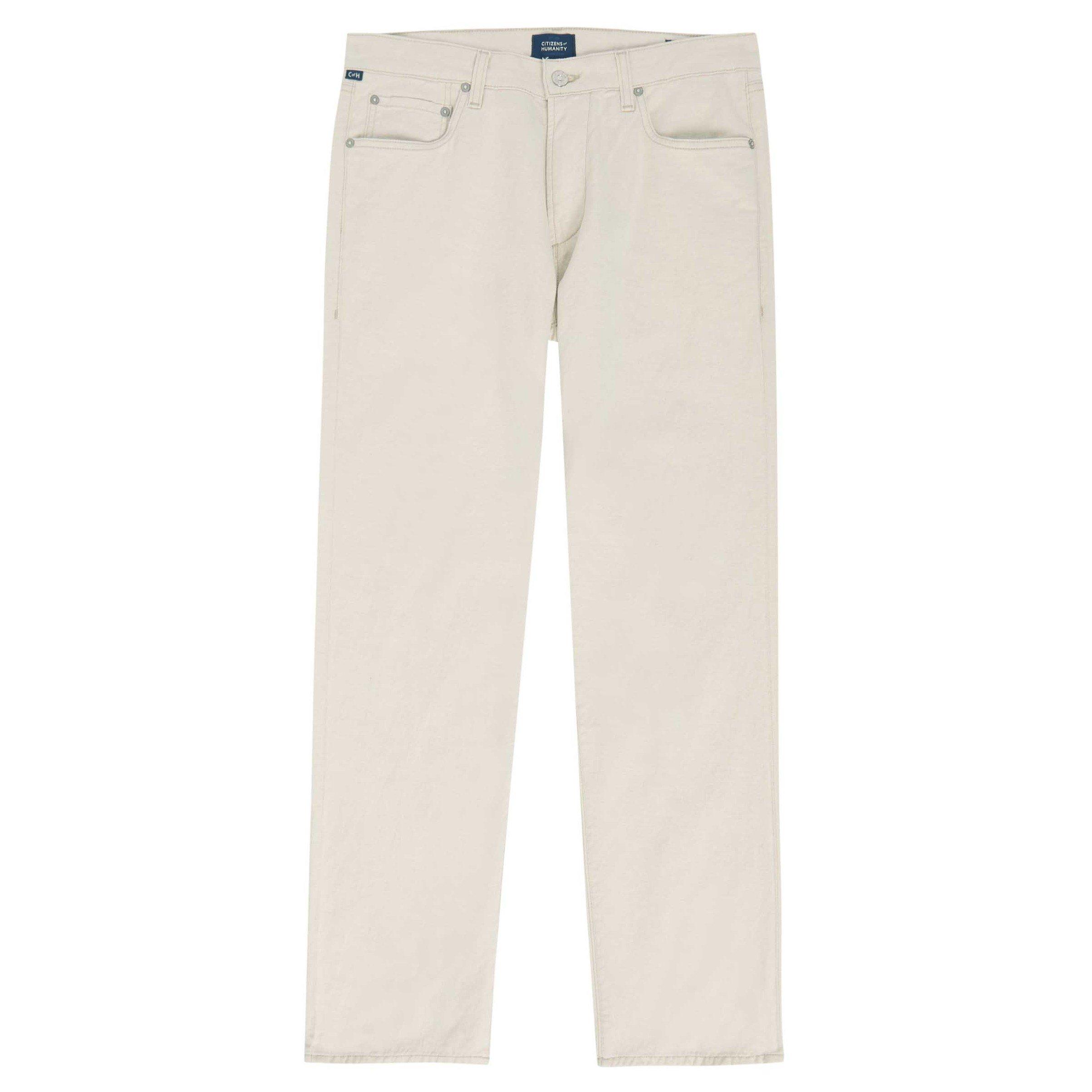 BEIGE - Citizens Of Humanity - COH TRS STRGHT STRTCH LINEN EL - 1