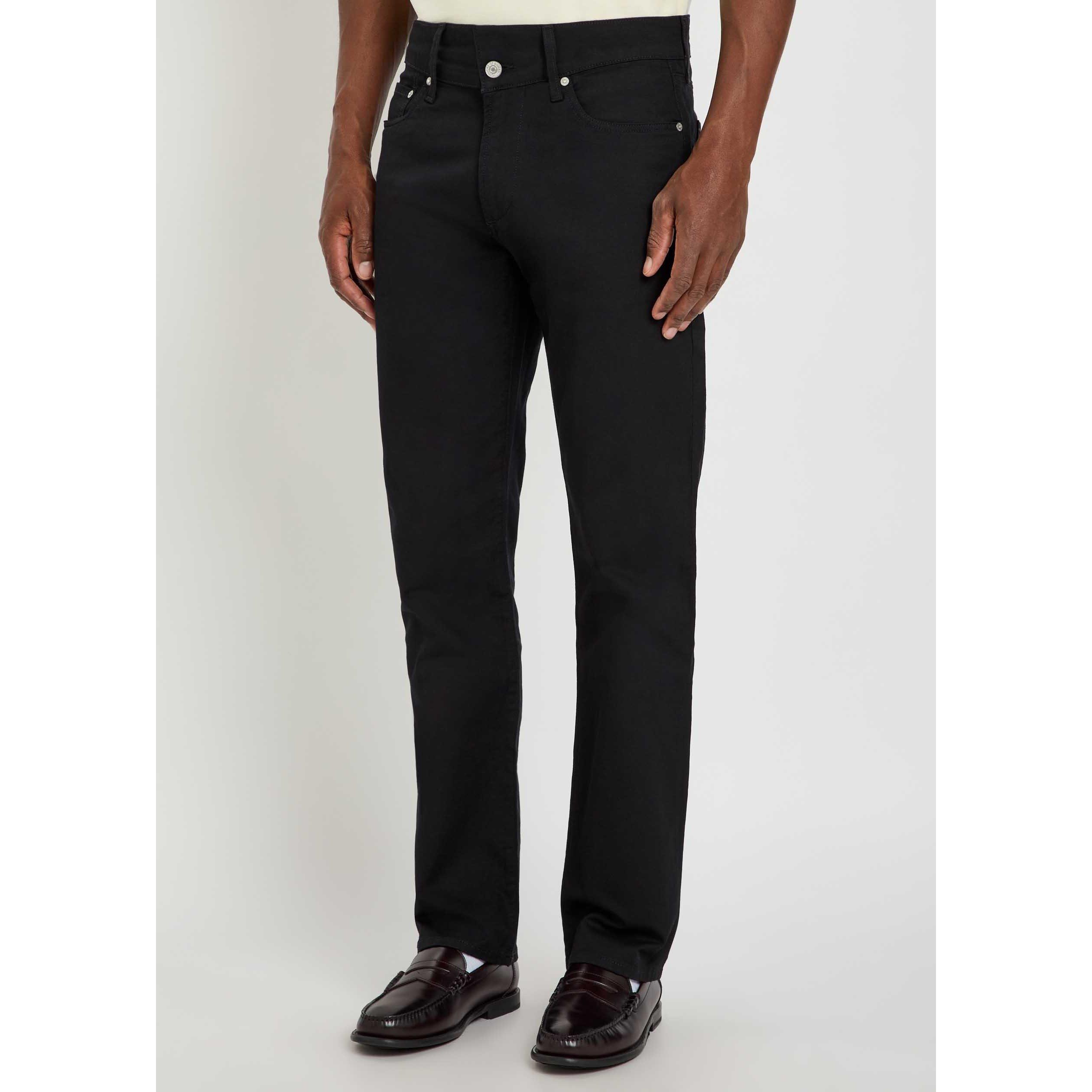 BLACK - Citizens Of Humanity - COH TRS STRGHT STRTCH LINEN EL - 2