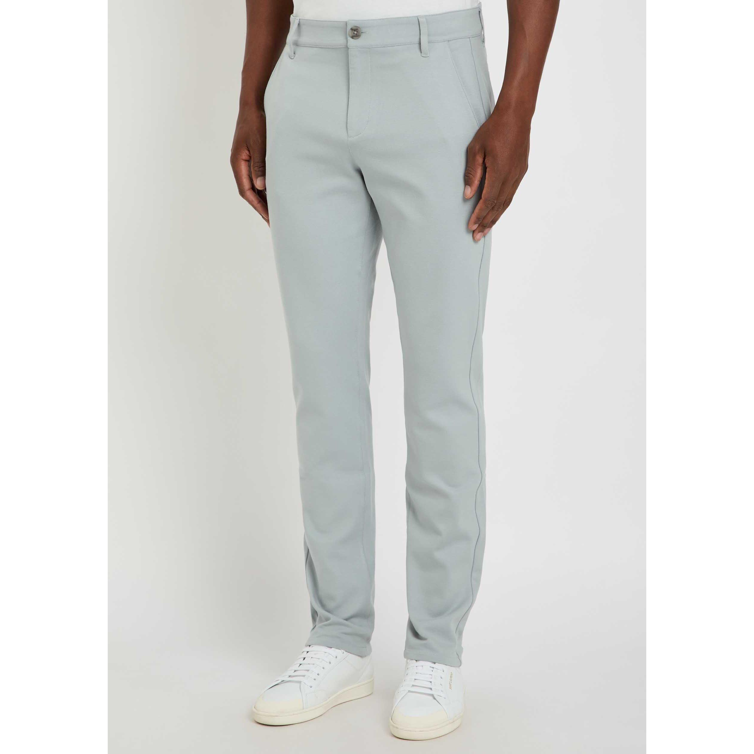 LIGHT BLUE - Paige - Men's Stafford Slim-Fit Trousers - 2