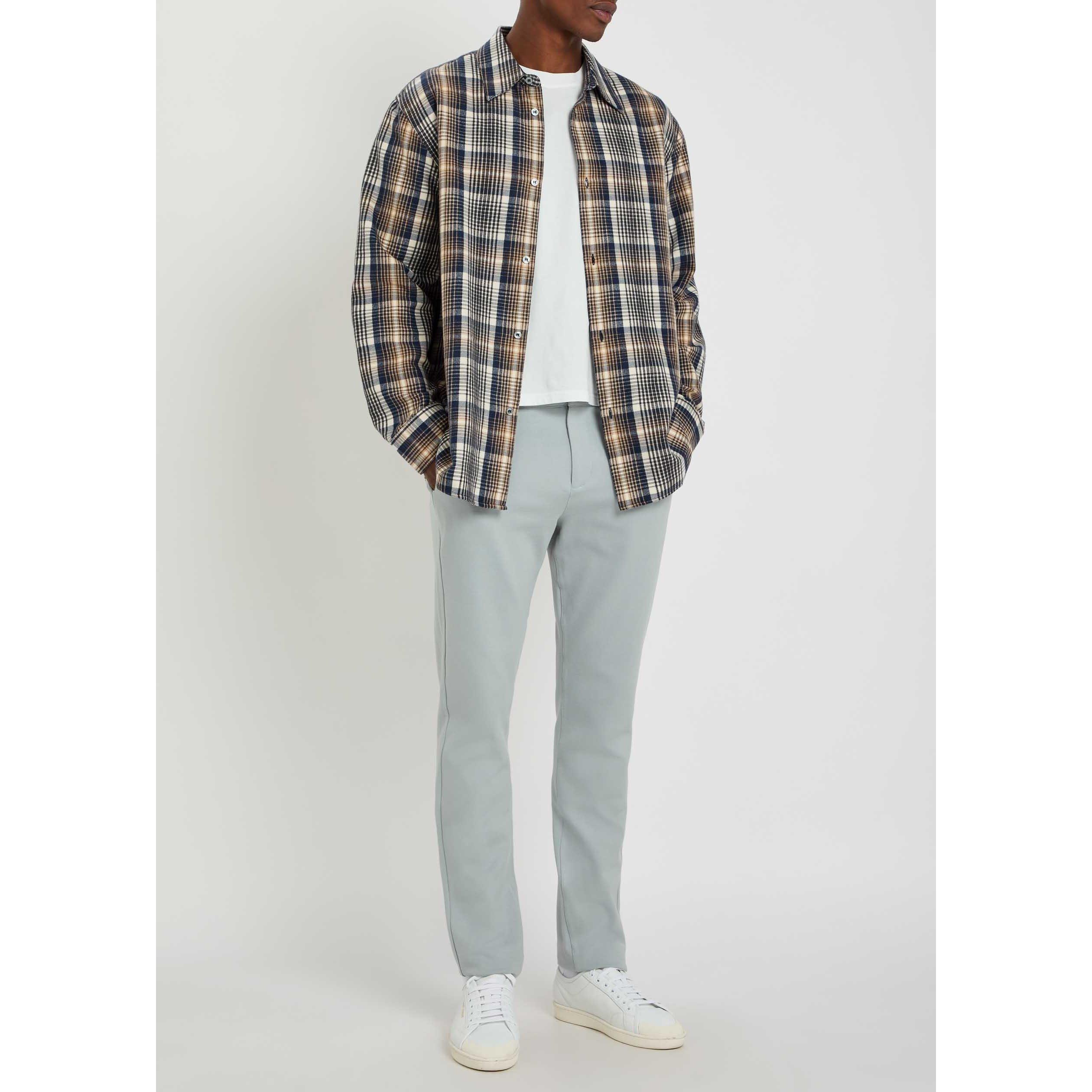 LIGHT BLUE - Paige - Men's Stafford Slim-Fit Trousers - 5