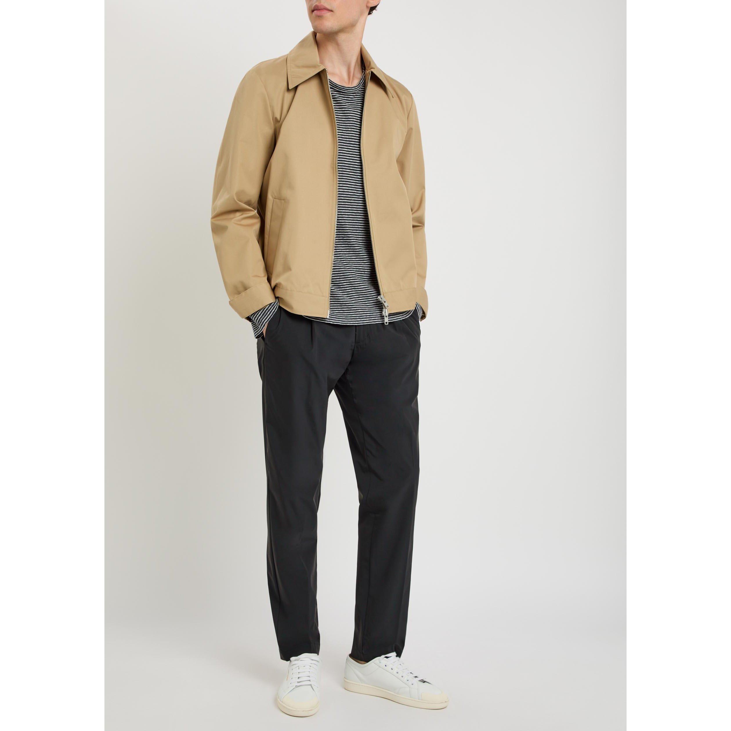 NAVY - Herno - Men's Drawstring Straight Leg Trousers - 5