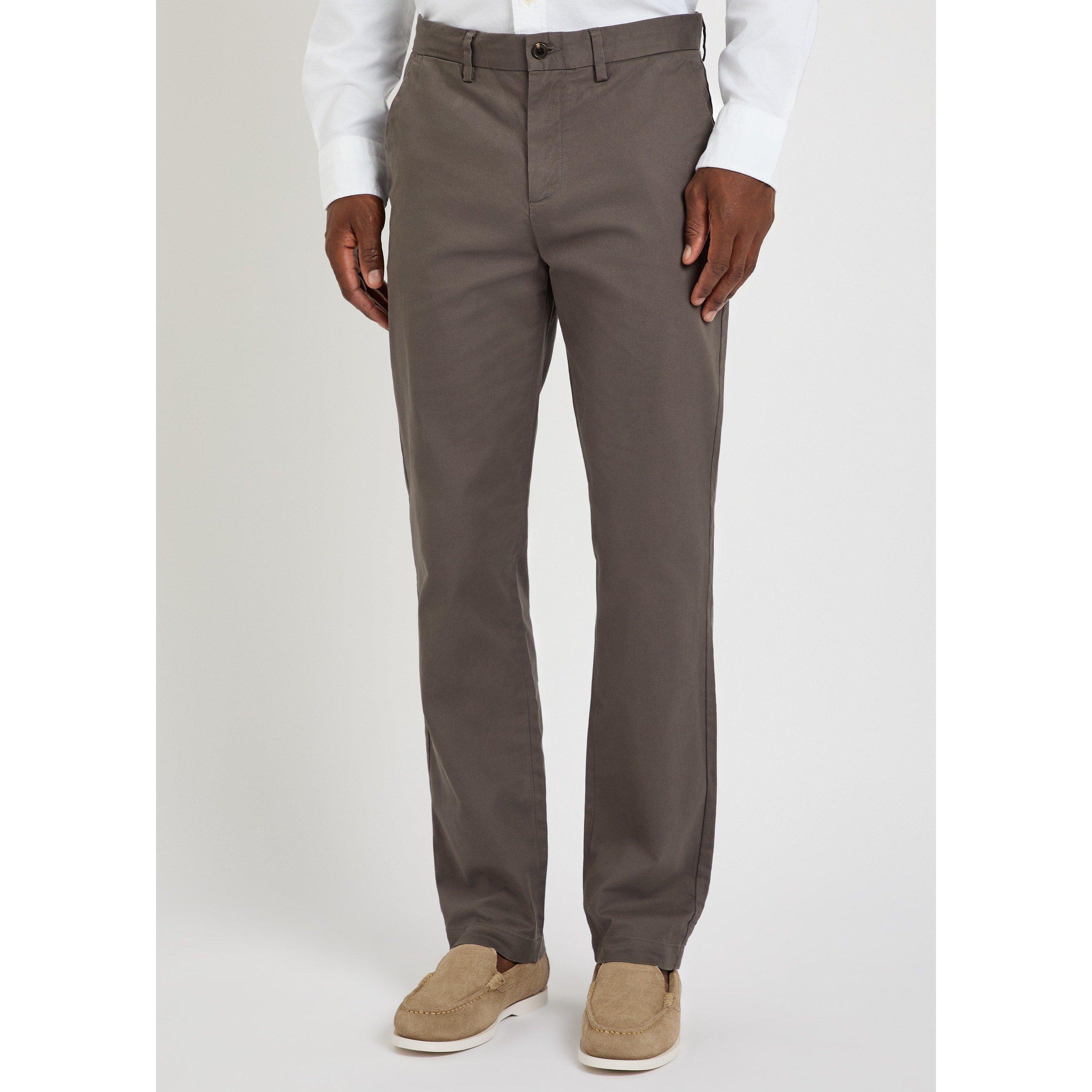BROWN - Gant - Men's Straight Chinos - 2