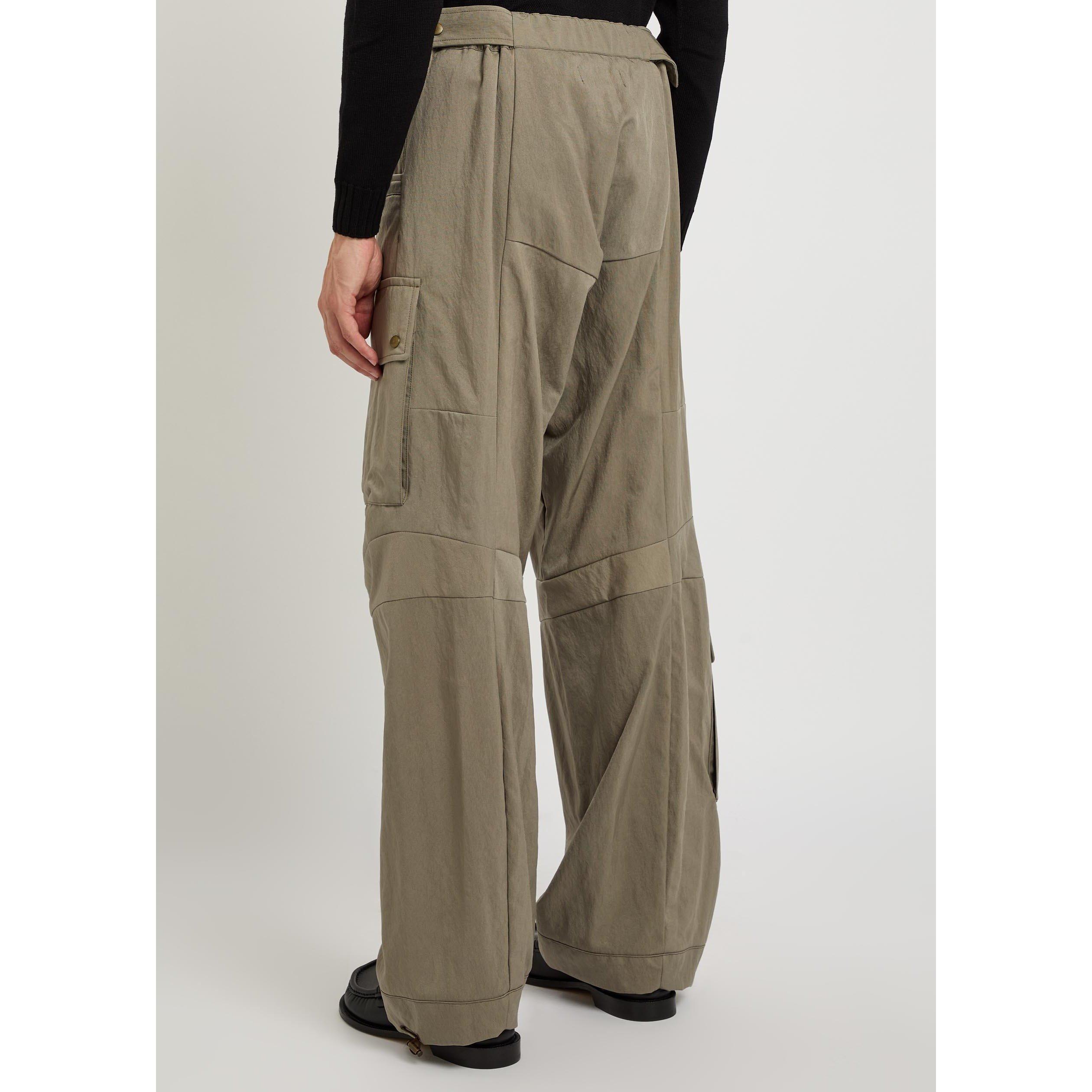 TAUPE - Vivienne Westwood - Men's Cabarnet Cargo Trousers - 3