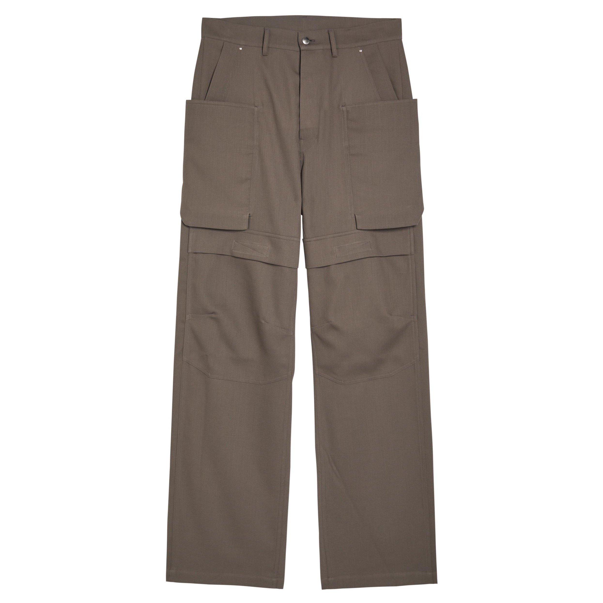 BROWN - Rick Owens - RO STEFAN CARGO TROUSER