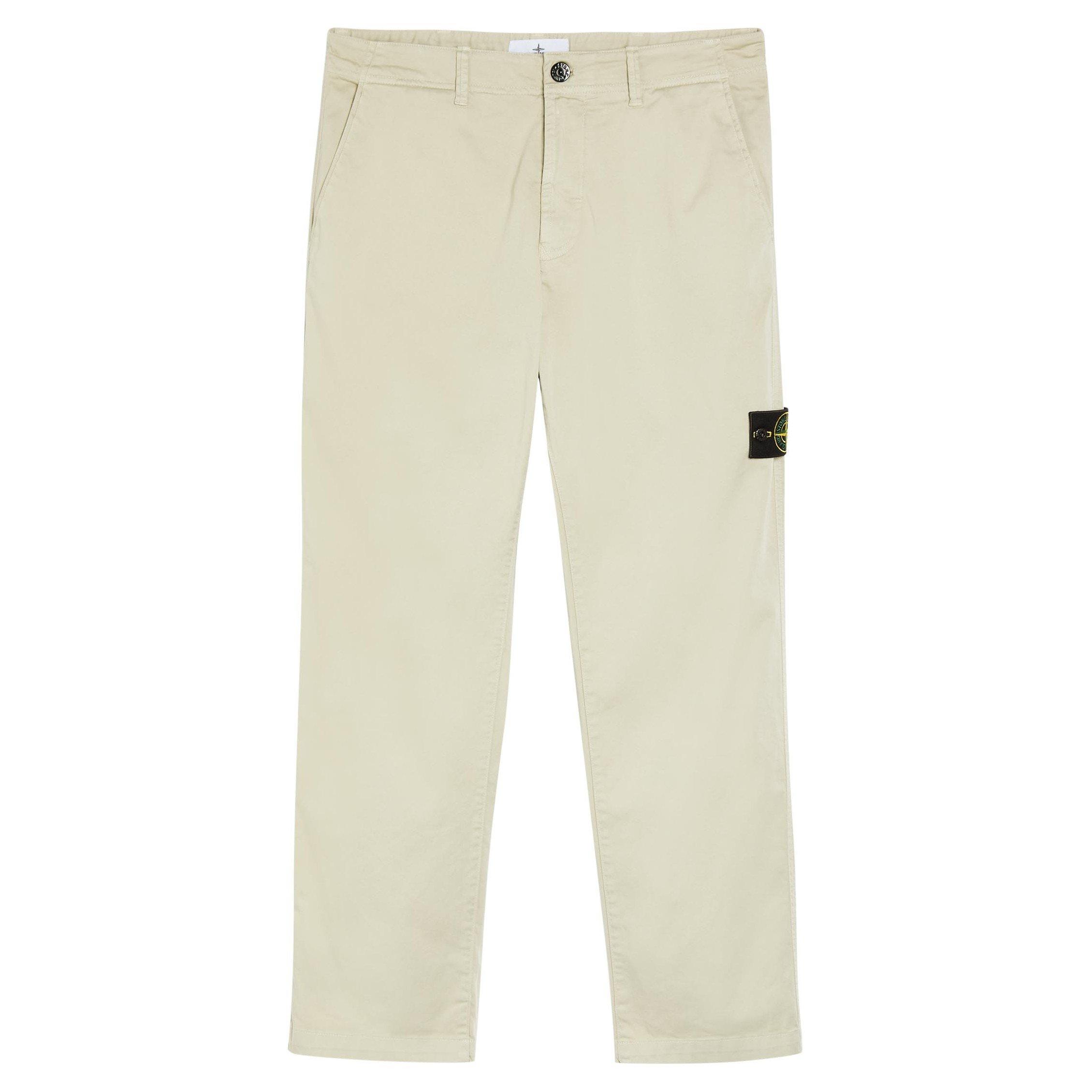 SAND - Stone Island - SI CHINO TROUSERS