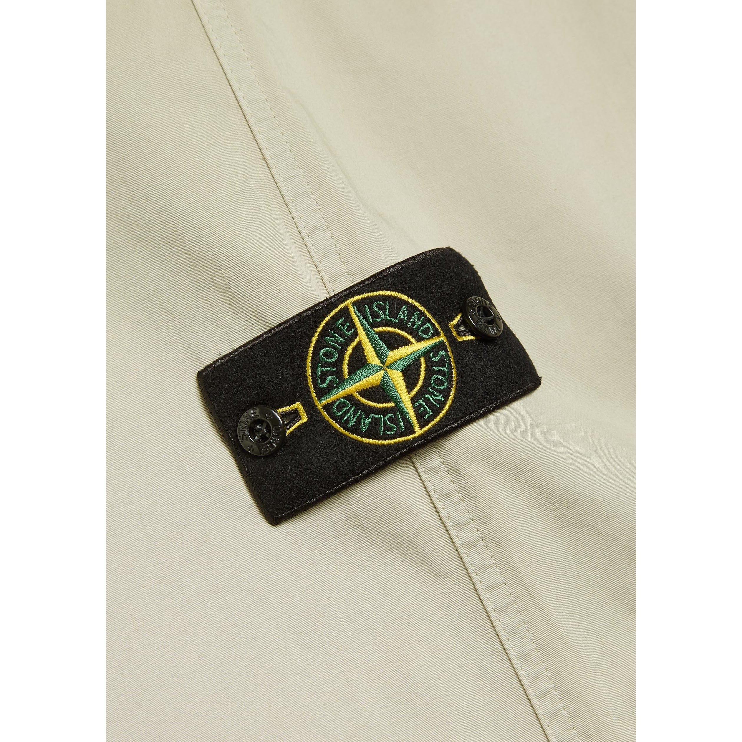 SAND - Stone Island - Men's Cotton Straight-Fit Chinos - 4