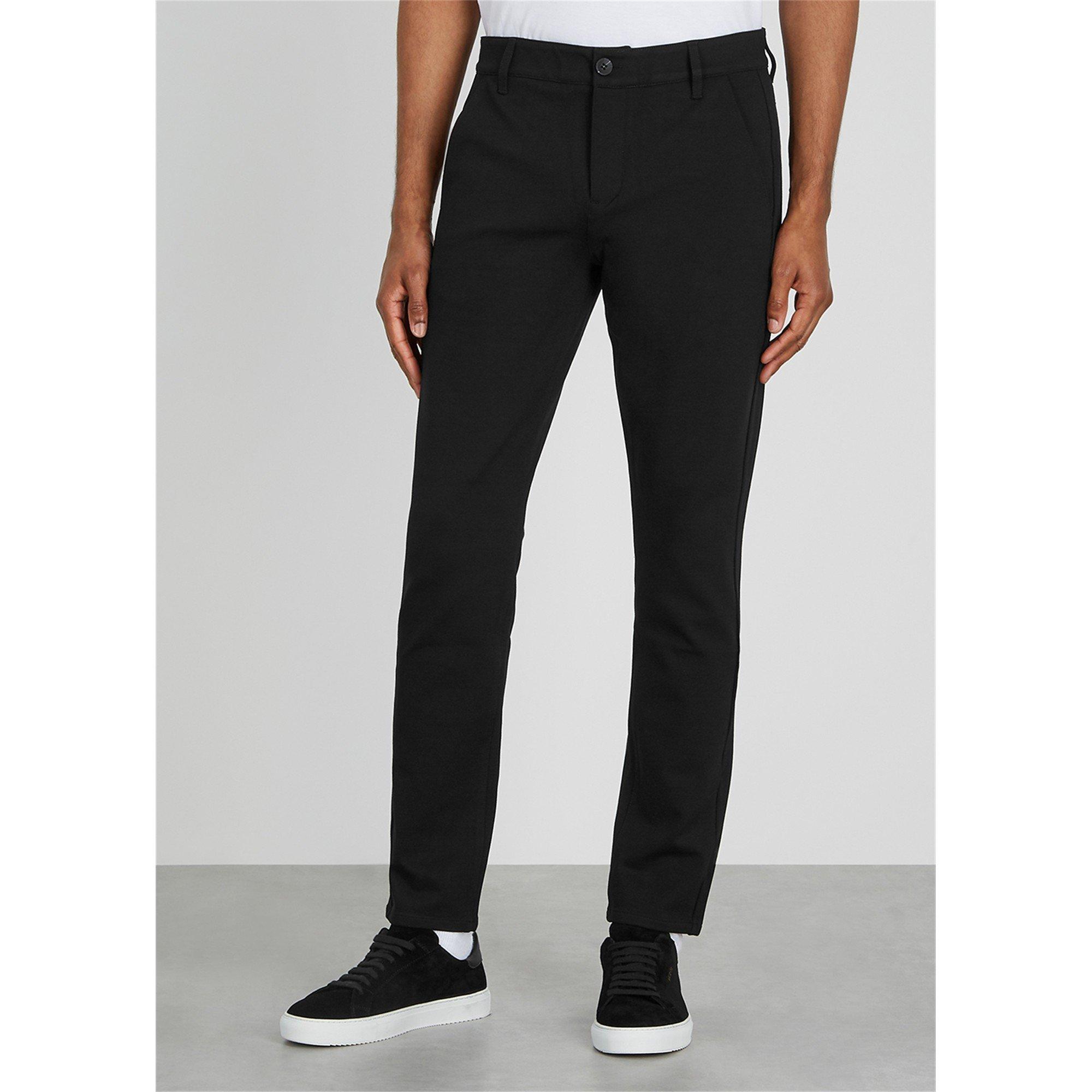 BLACK - Paige - Men's Stafford Slim-Fit Trousers - 2