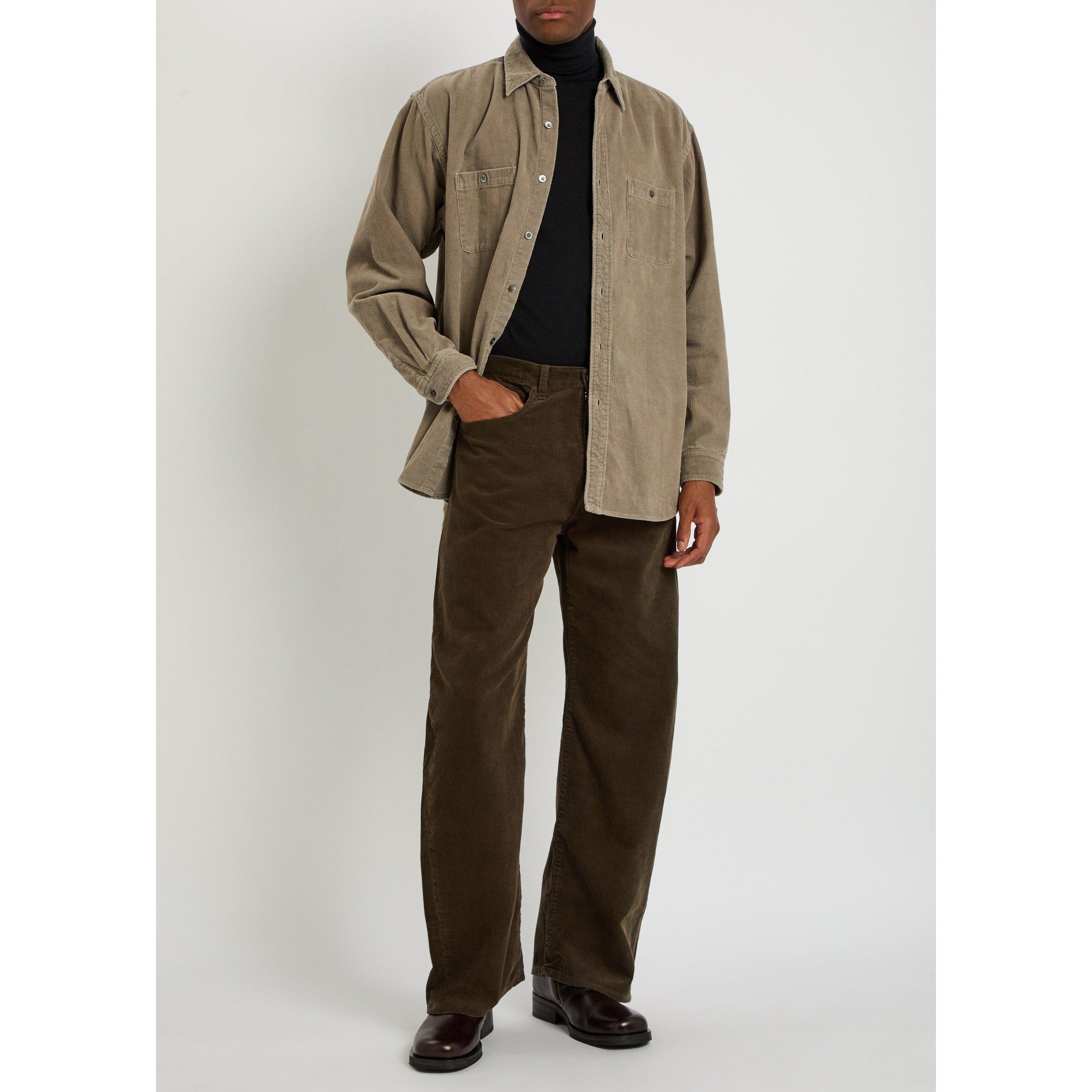BROWN - SSSTEIN - SSSTEIN VINTAGE CORDUROY ROUND - 5