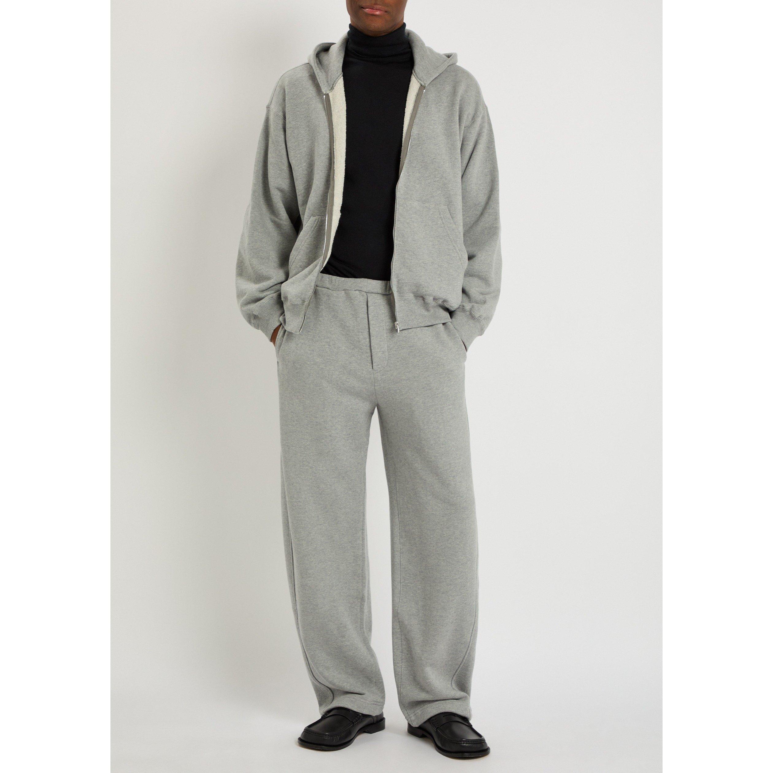 GREY - SSSTEIN - SSSTEIN LOOPWHEEL COTTON SWEAT - 5