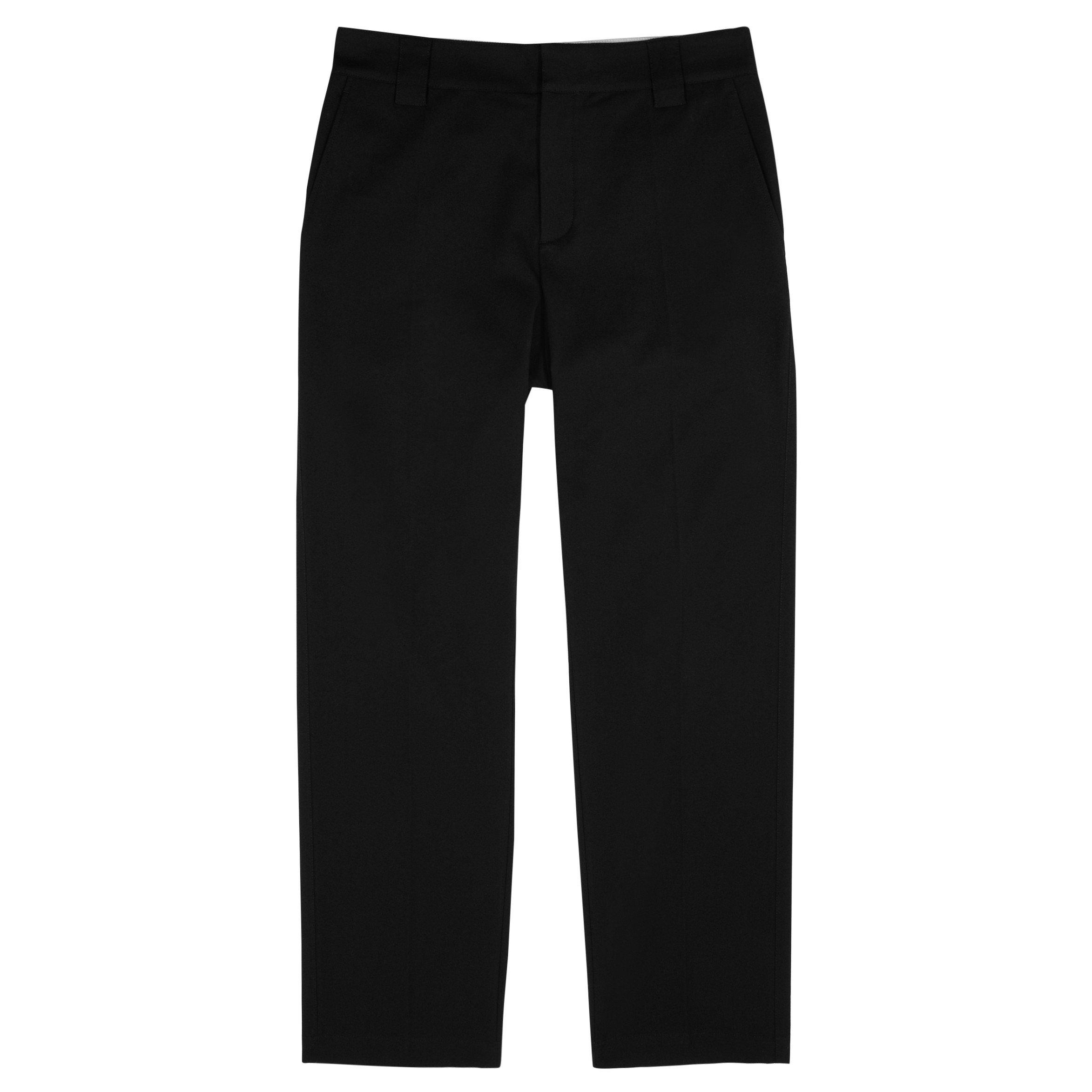 BLACK - Valentino - Men's Rockstar Cotton Straight-Leg Trousers - 1